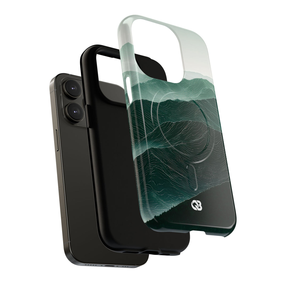 Alpine Mist · Tough 2.0 Magnetic Phone Case for iPhone · Green