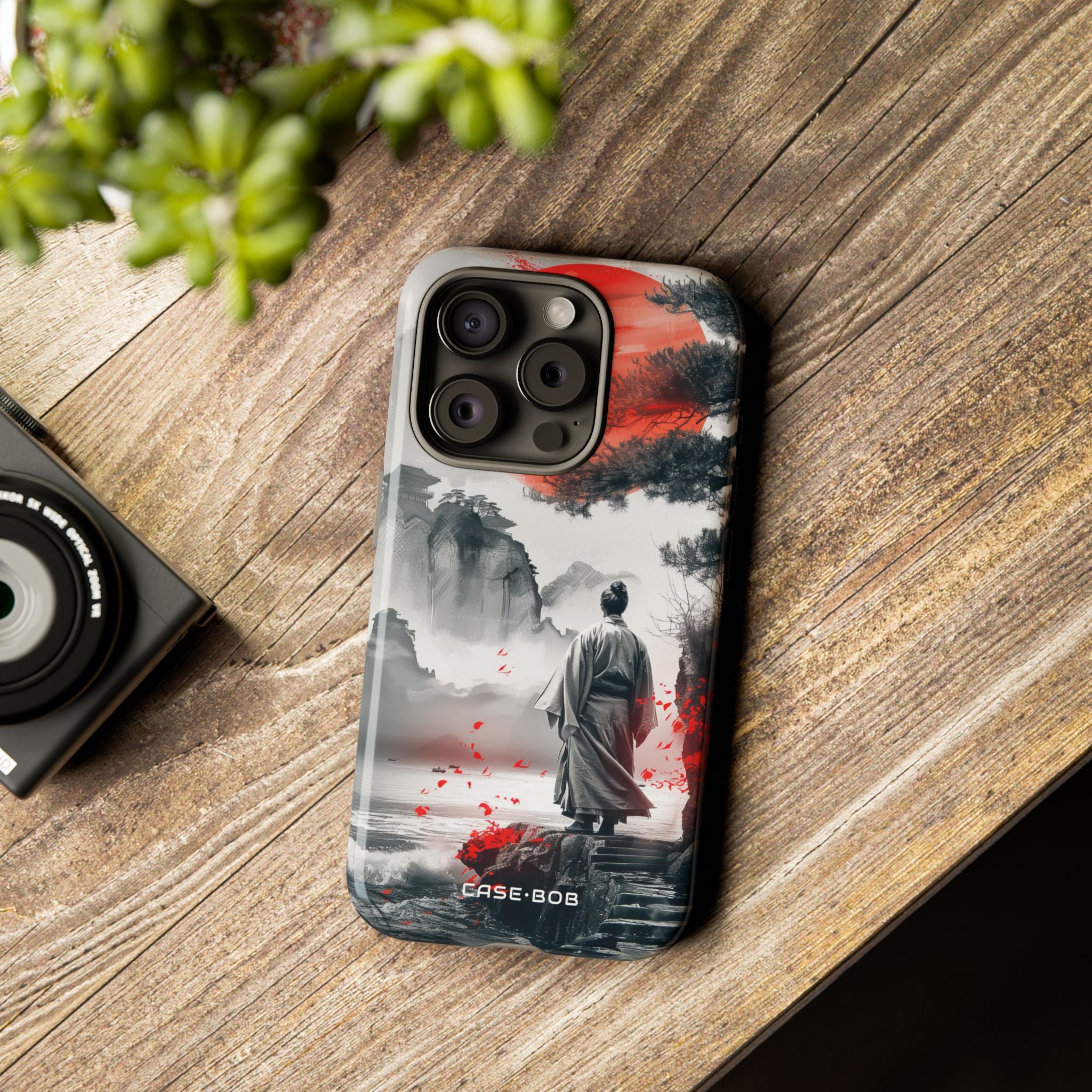 Sunlit Sentinel iPhone 15 Pro Cover - Tough