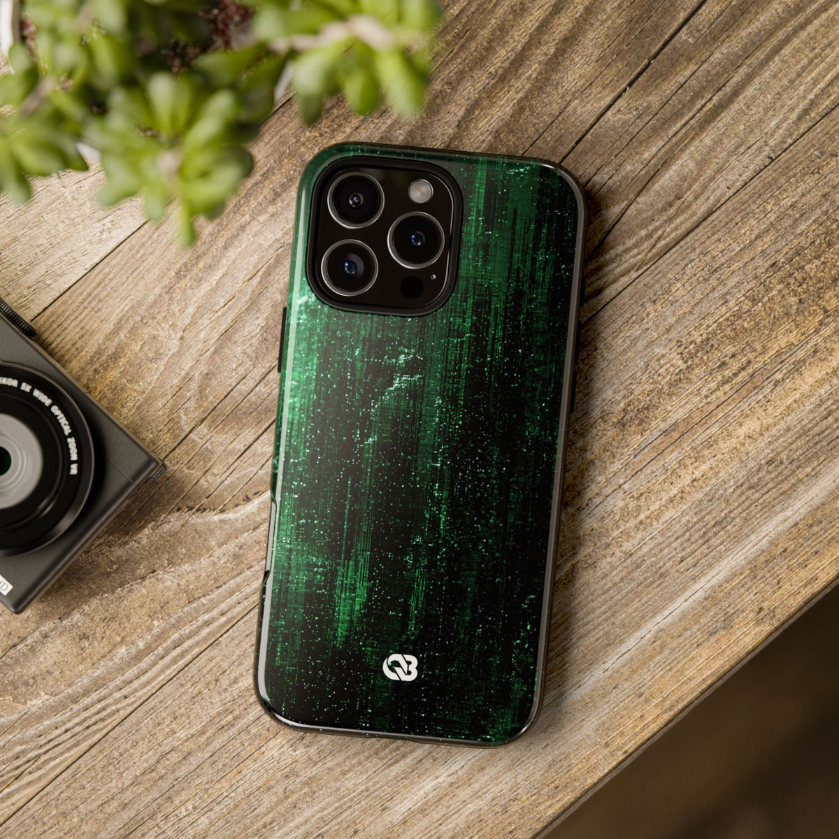 Emerald Void · Tough Phone Case for iPhone · Green
