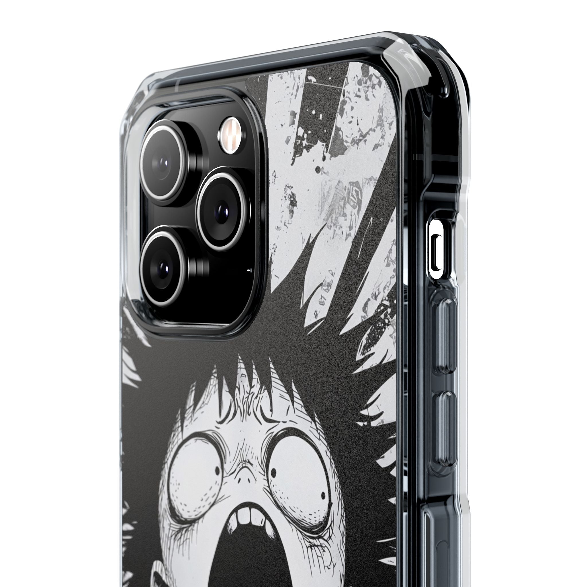 Chaotic Monochrome Scream · Impact etui na iPhone · Magsafe