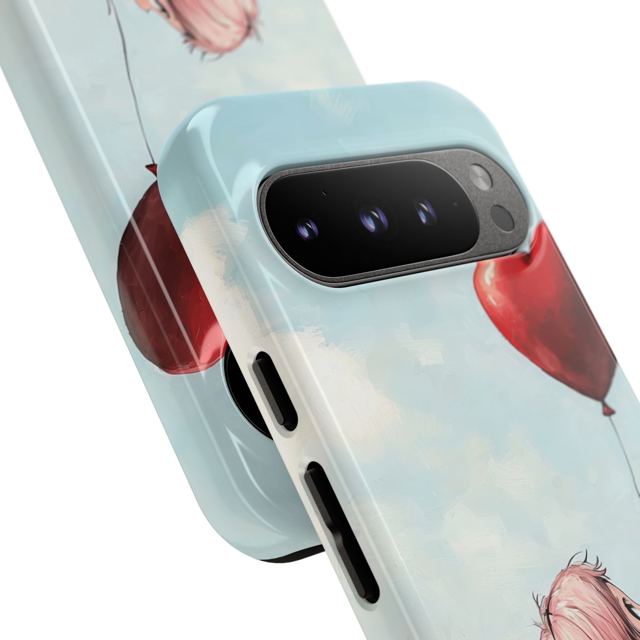 Herzballon Leuchten Google Pixel 9 Pro Case - Tough