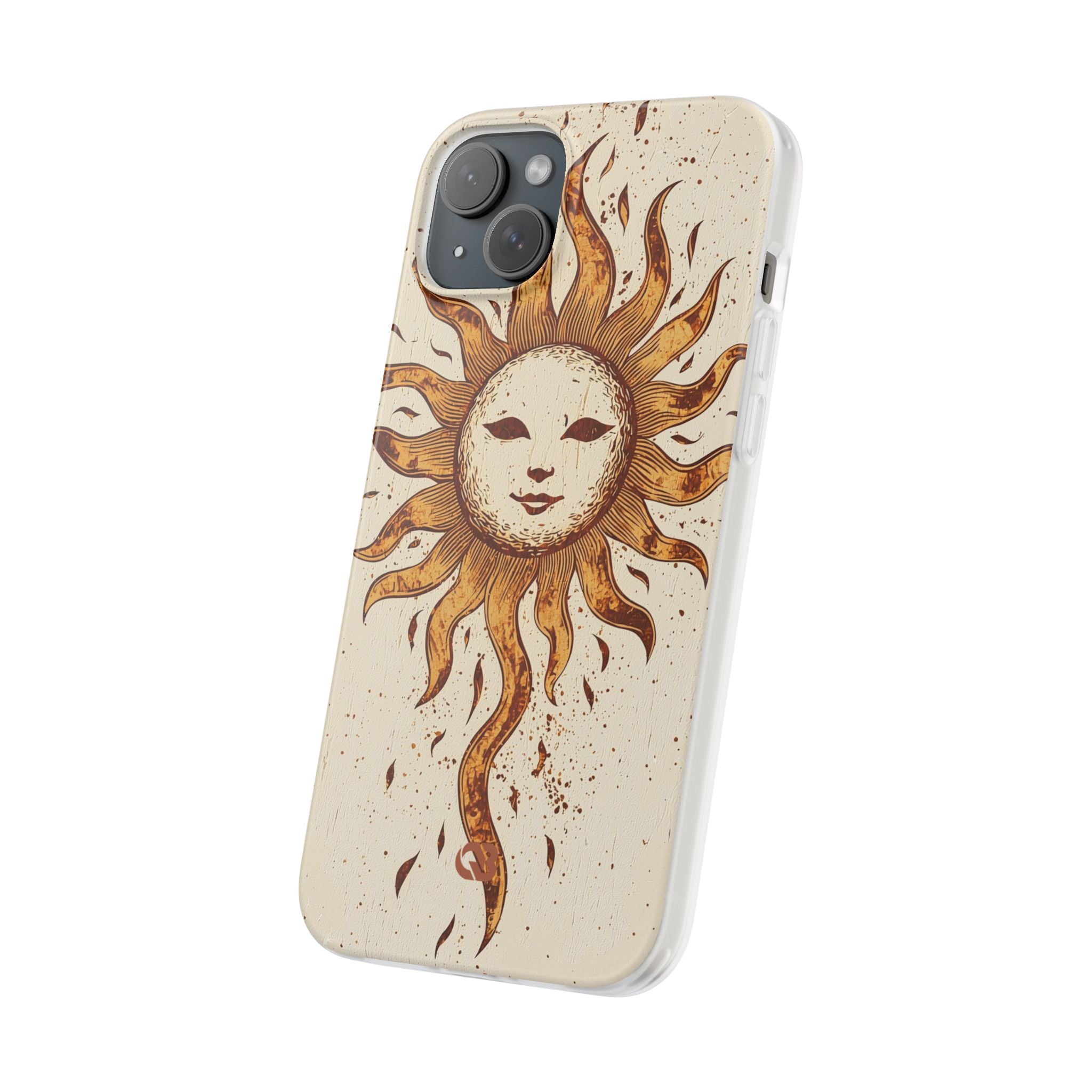 Rustic Solar Mask · Soft Mobilskal för iPhone