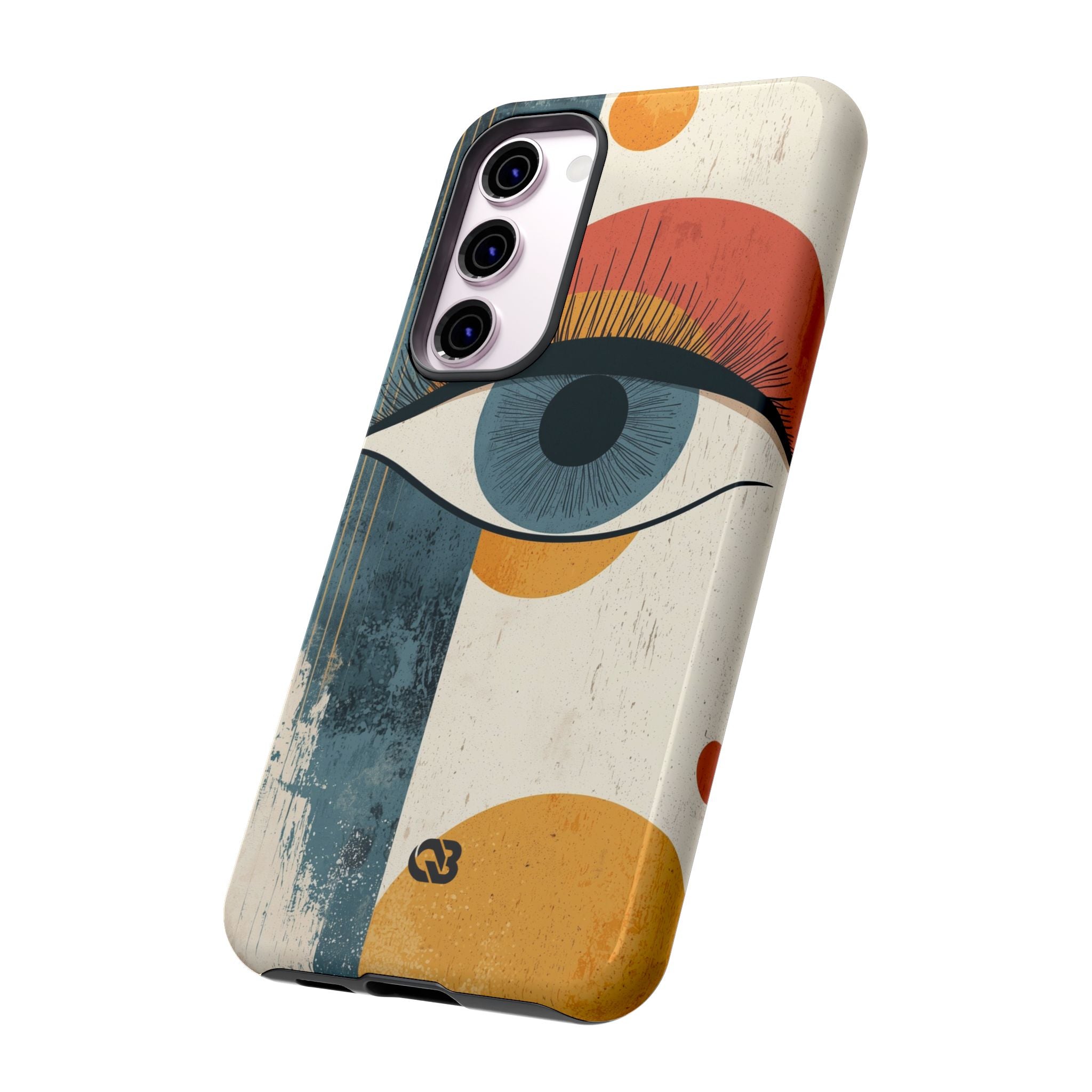 Distressed Azure Ocular · Tough Handyhülle für Samsung