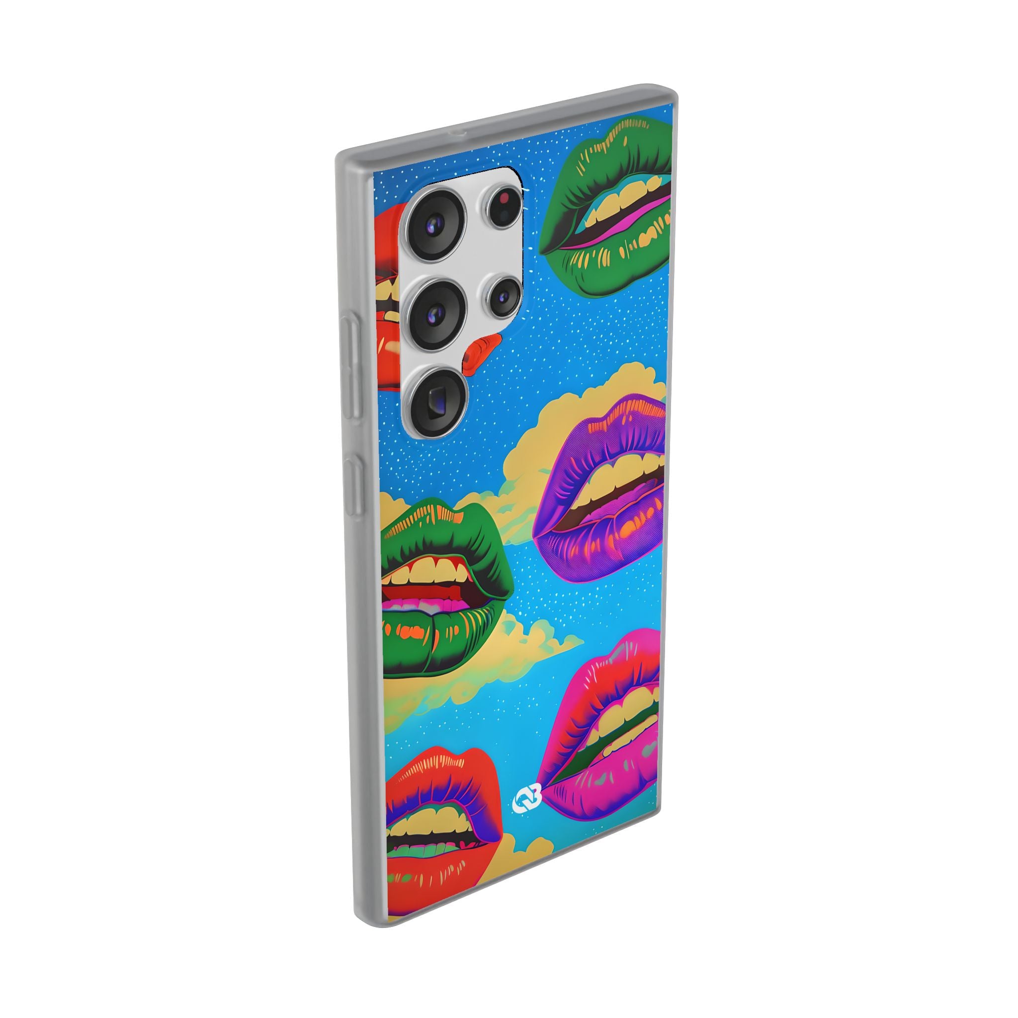 Electric Cosmic Lips · Soft Handyhülle für Samsung