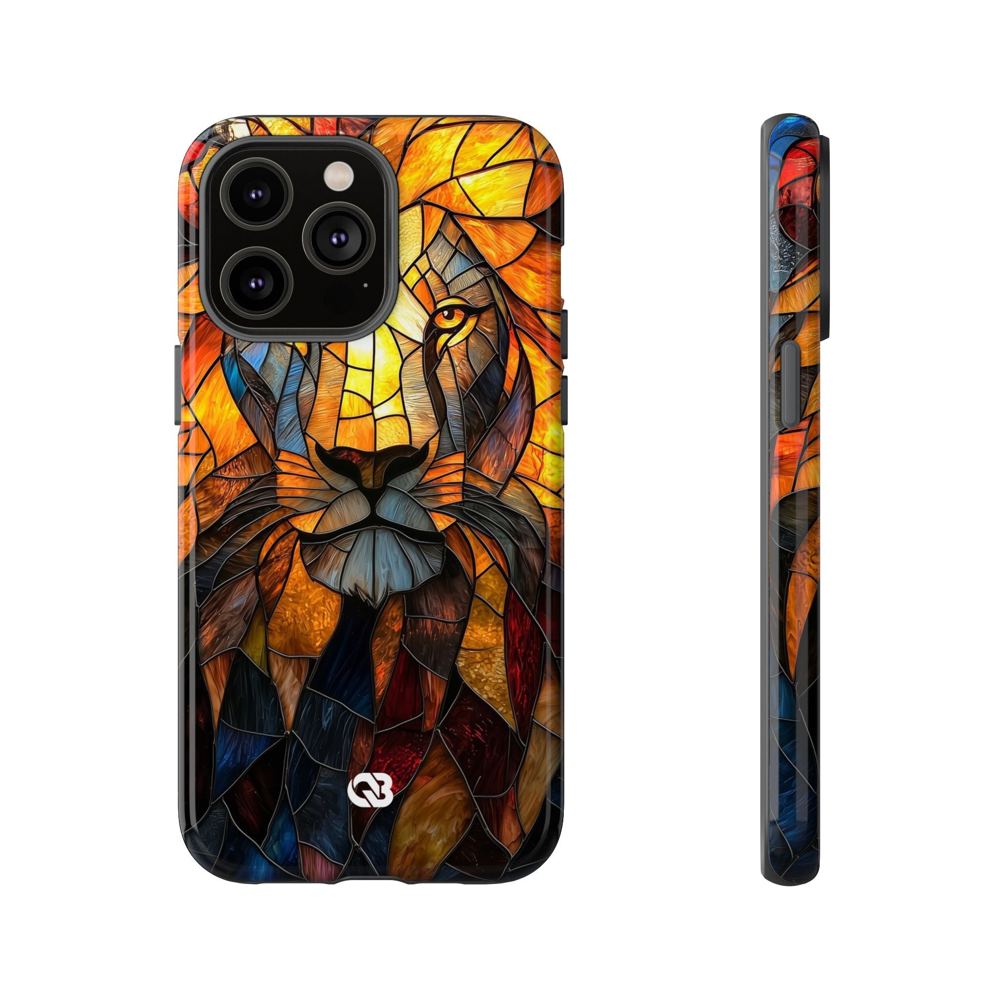 Amber Glass Lion · Tough Phone Case for iPhone