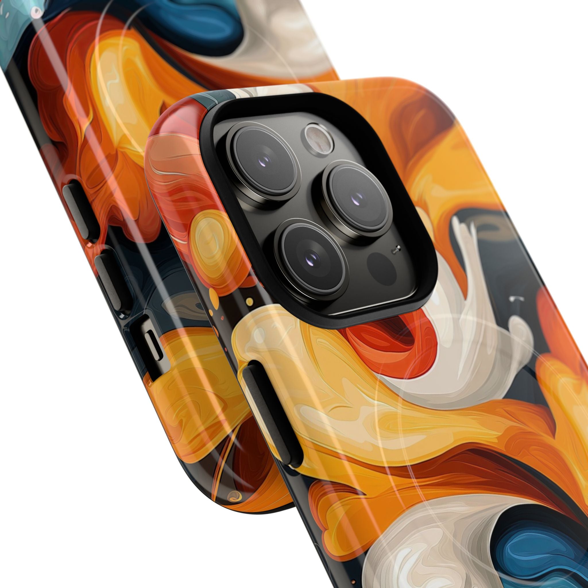 Crimson Ribbon iPhone 14 Pro Skal - Tough+