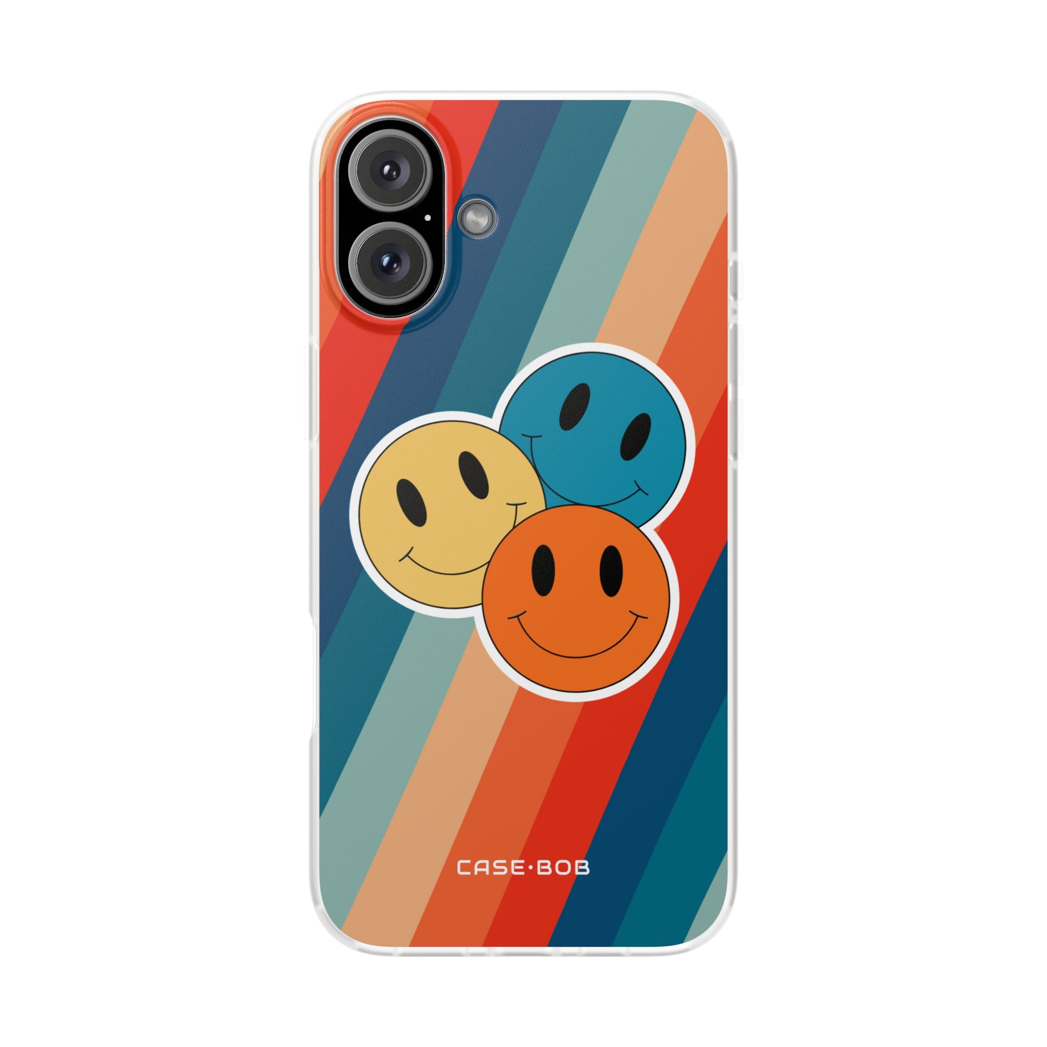 Triple Smile Breeze iPhone 16 Plus Case - Soft