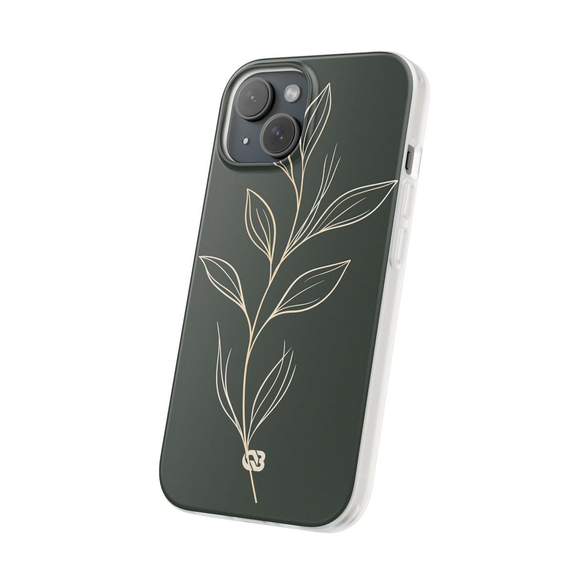 Minimal Botanical Stem · Lite Phone Case for iPhone · Green