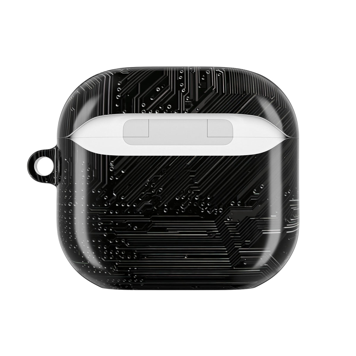 Obsidian Circuitry · Hard Case for AirPods & AirPods Pro · Black