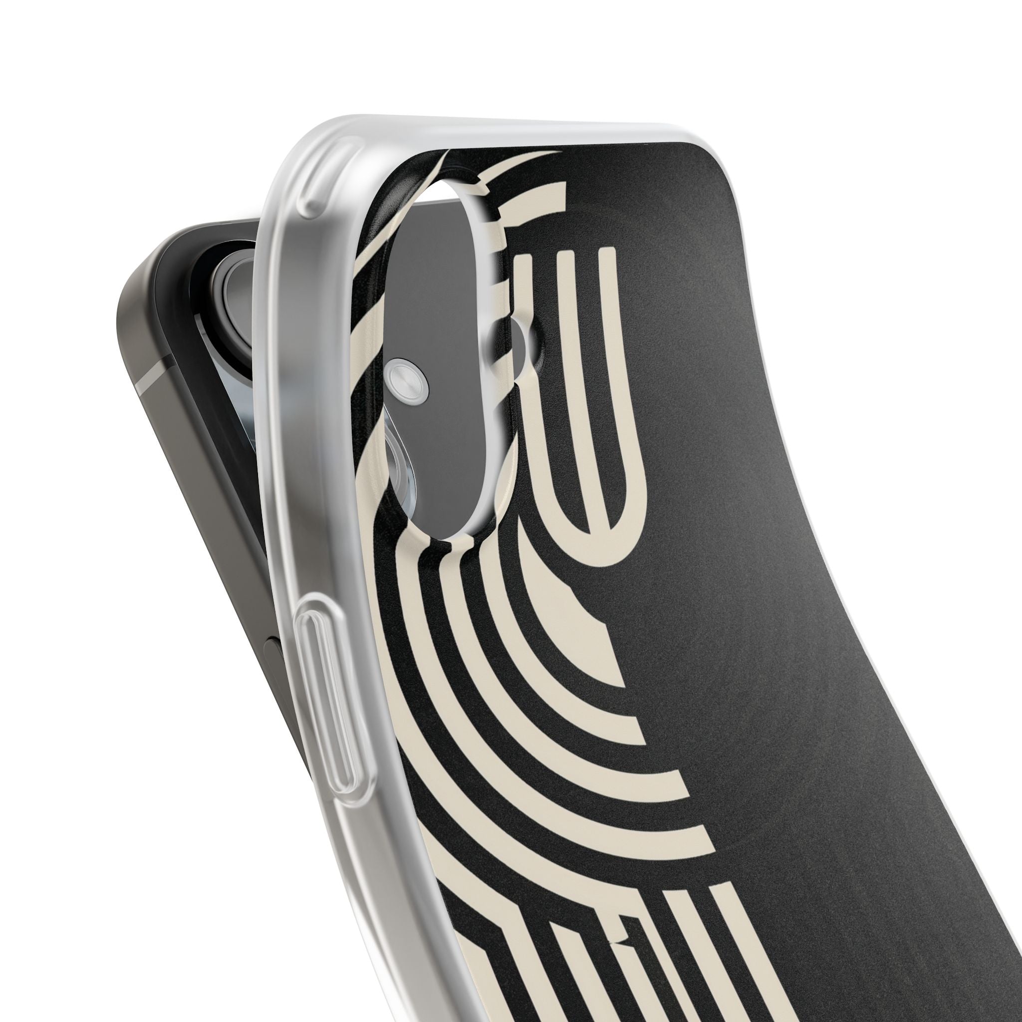 Beige Lite Phone Case for iPhone - Monolith Ivory Signal