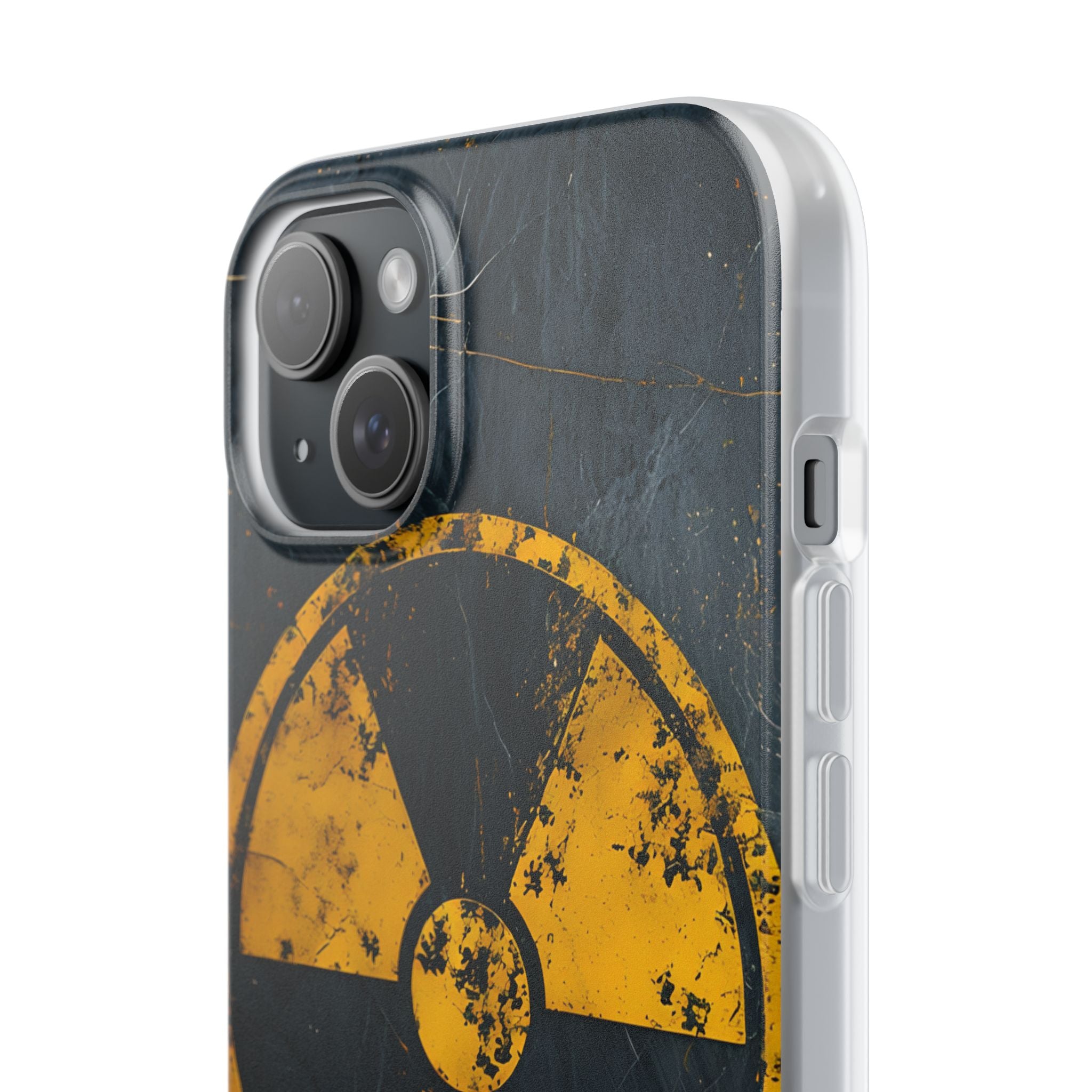 Industrial Decay Warning · Soft Phone Case for iPhone
