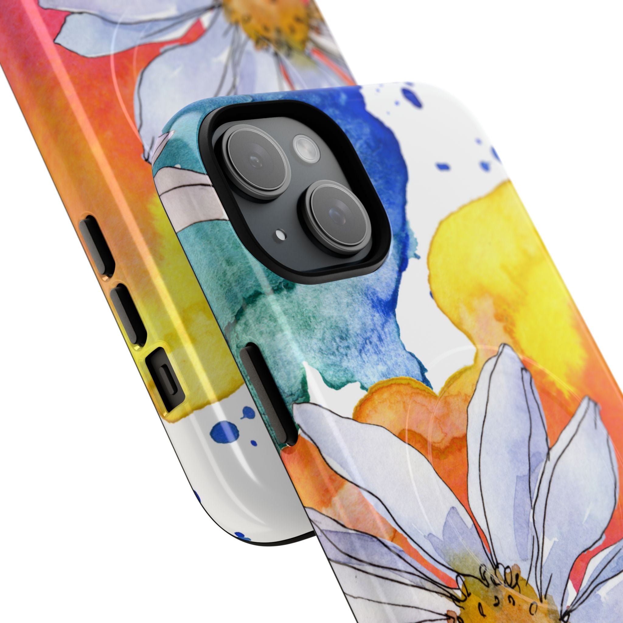 Vivid Bloom Splatter · Tough+ Magsafe