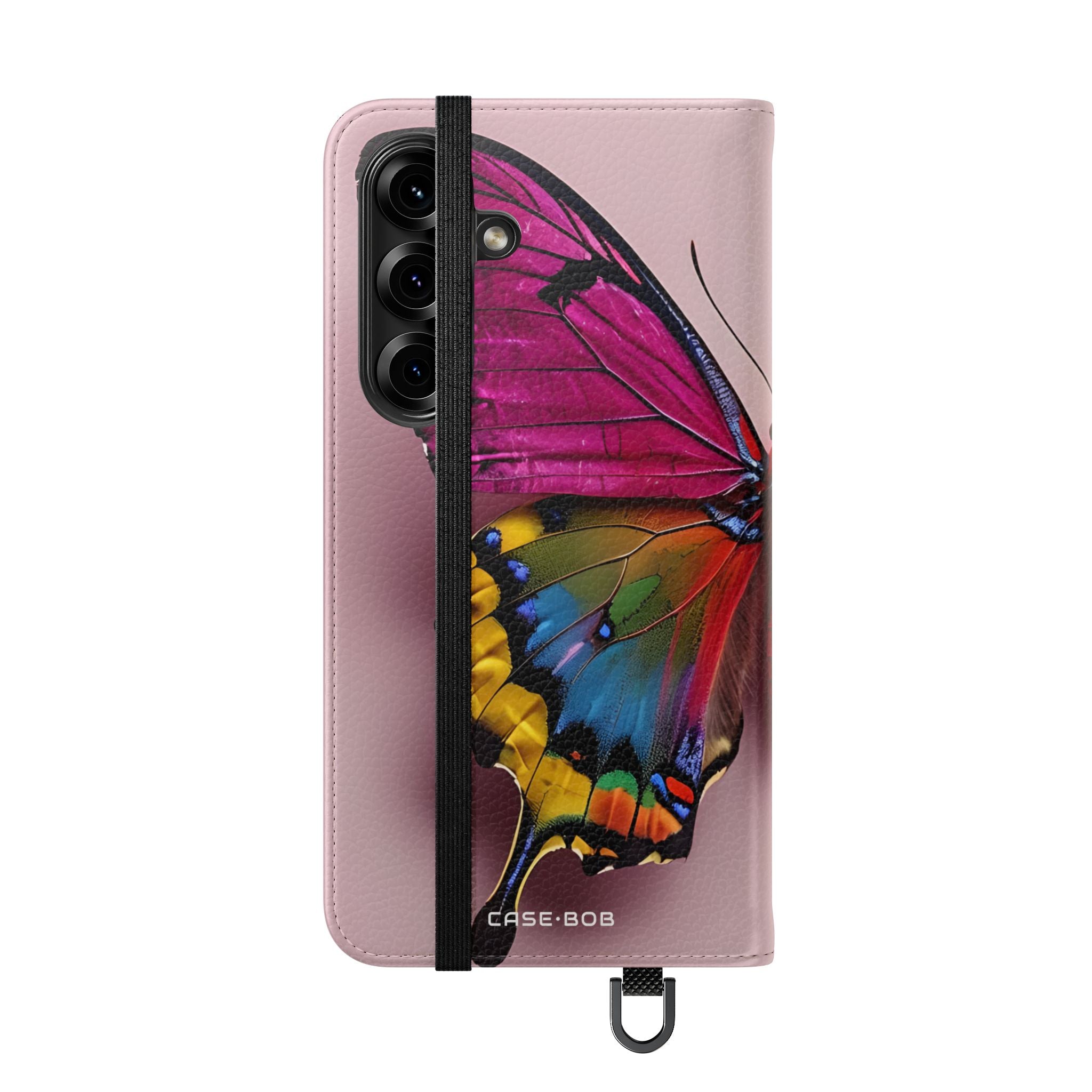 Vibrant Monarch - Samsung S25 Case - Lompakkokotelo