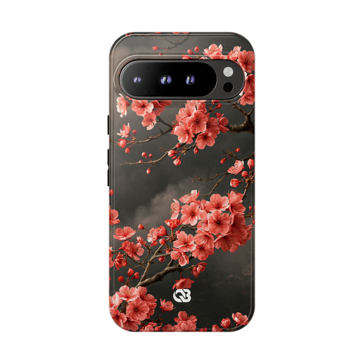 Dark Sakura Nocturne · Tough Phone Case for Pixel · Black