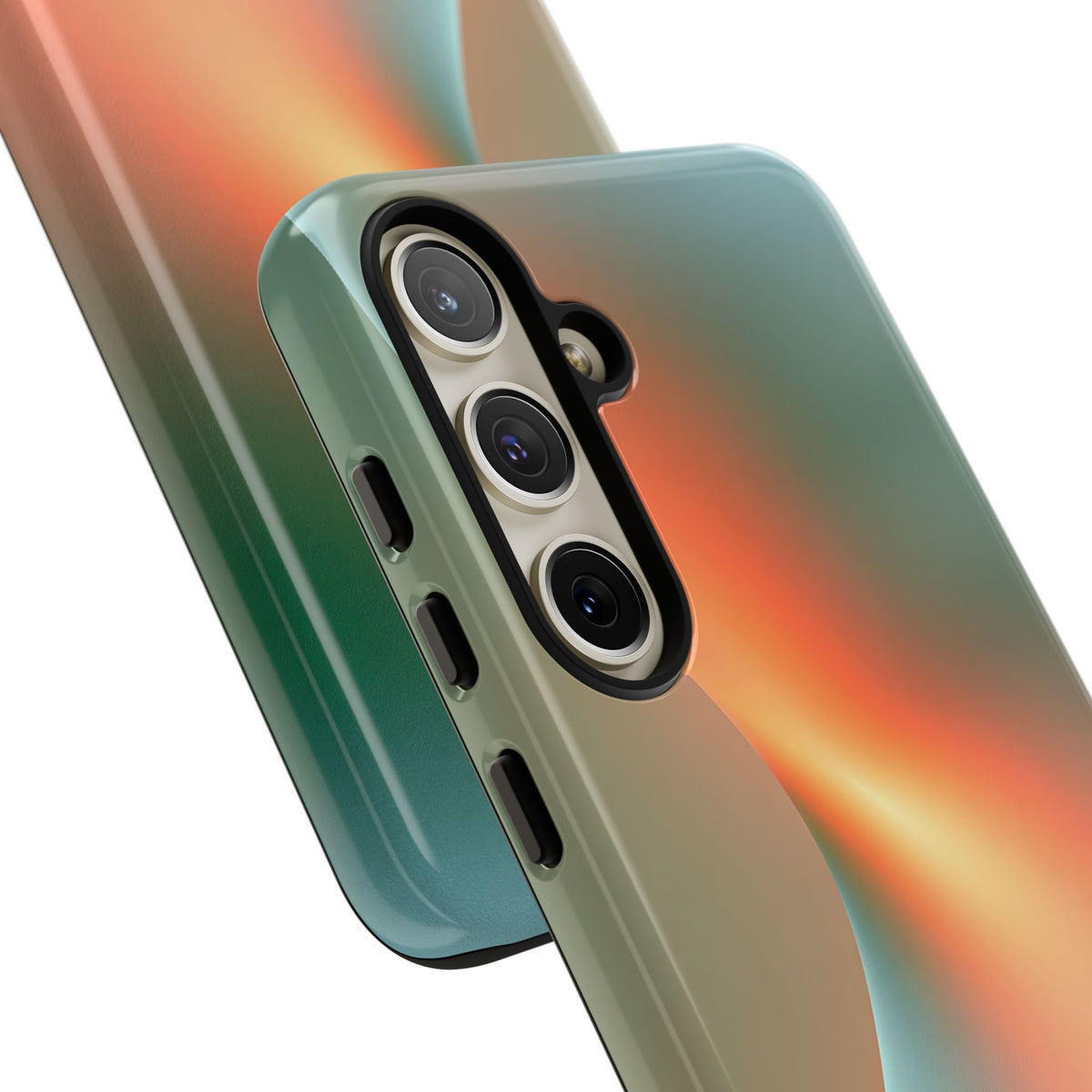 Radiant Contour · Tough Phone Case for Samsung · Orange