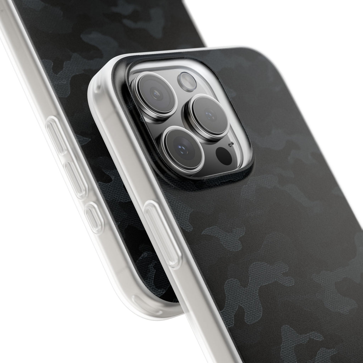 Blackout Urban Camo · Lite Phone Case for iPhone · Black