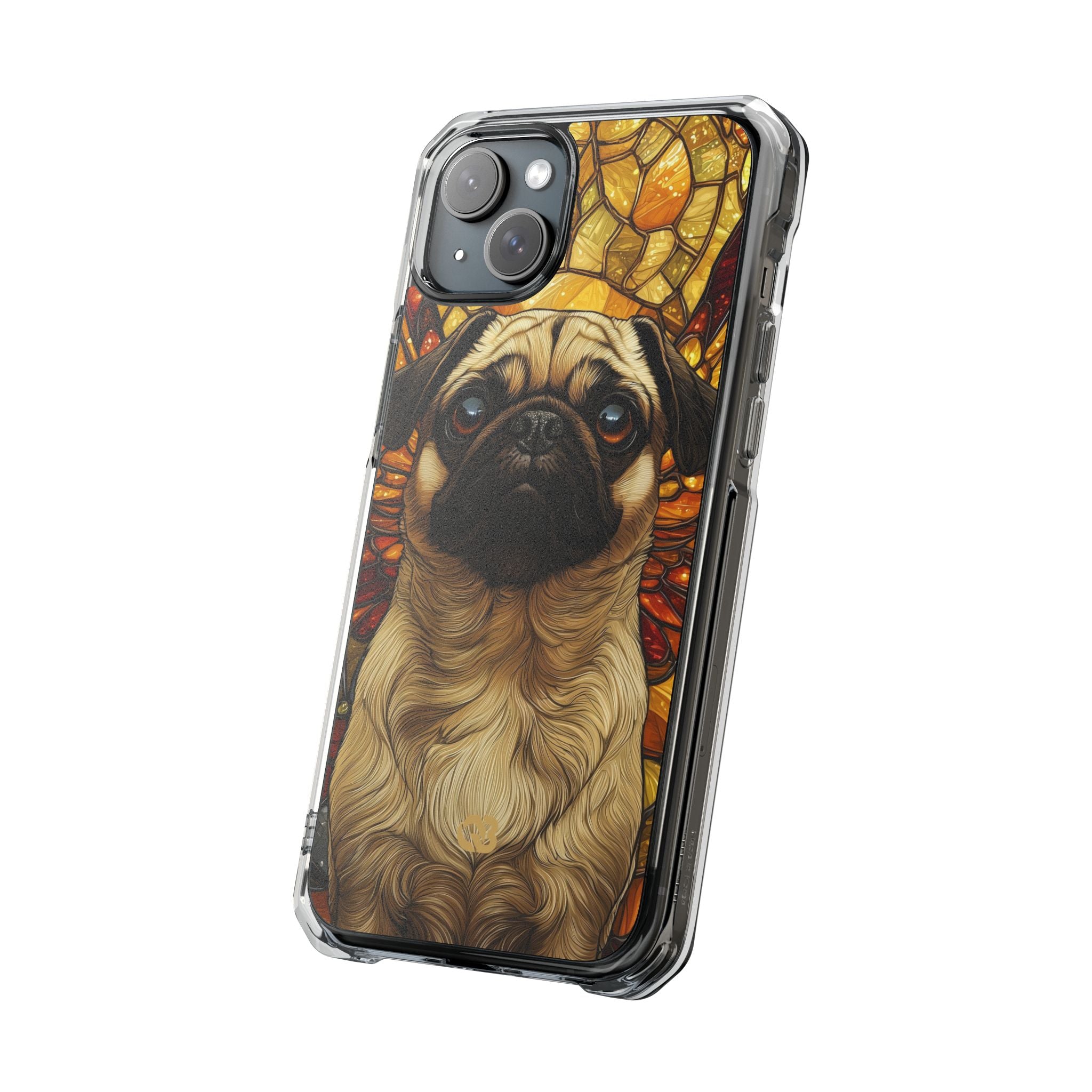Amber Pug Divinity · Impact Phone Case for iPhone · Magsafe