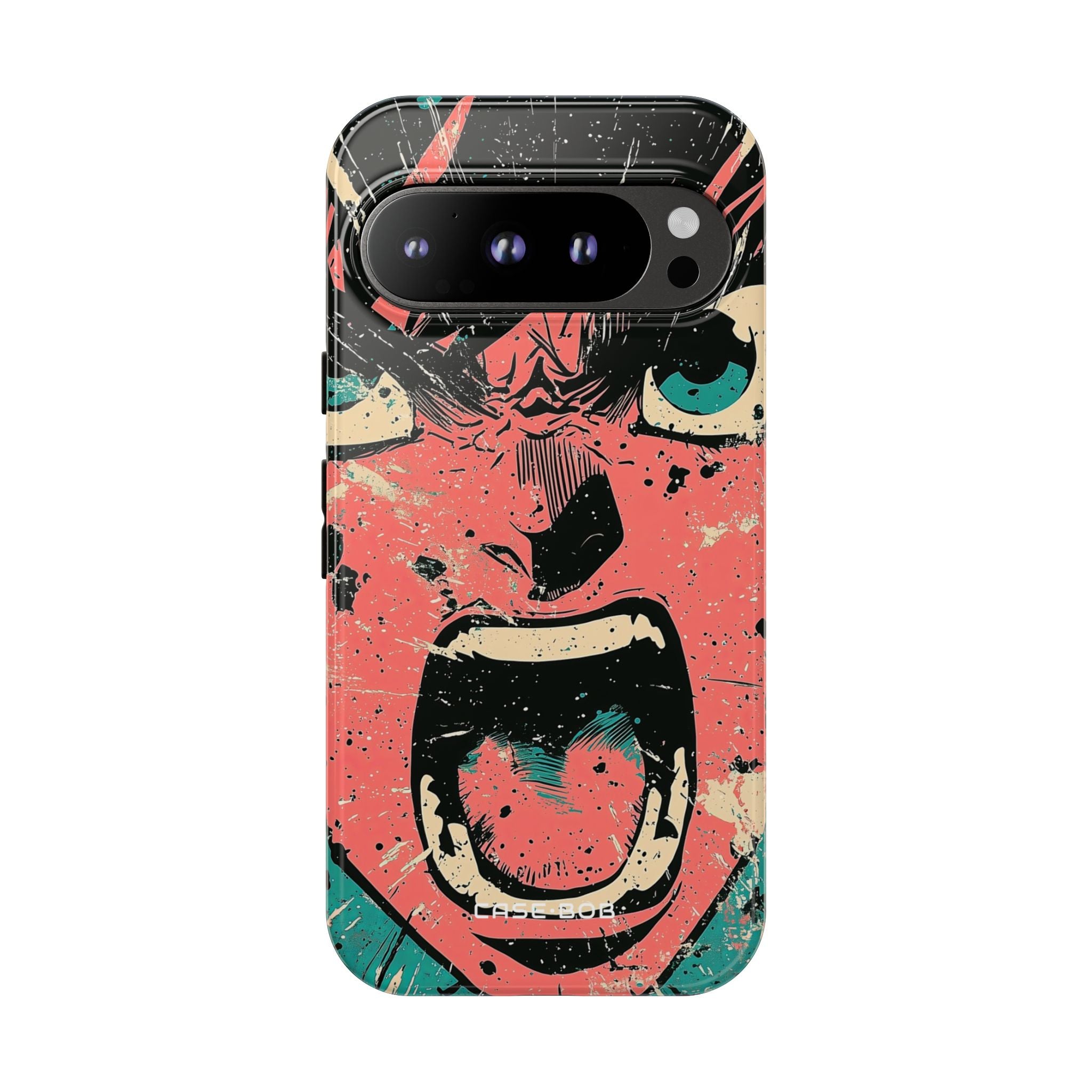 Screaming Face Rosa Google Pixel 9 Pro Case - Tough