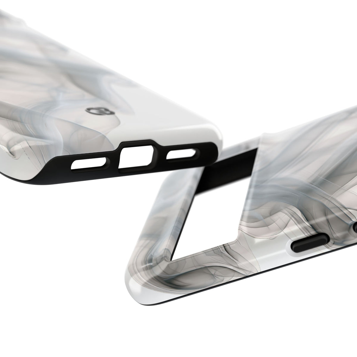 Vapor Noir · Tough Phone Case for Pixel · White