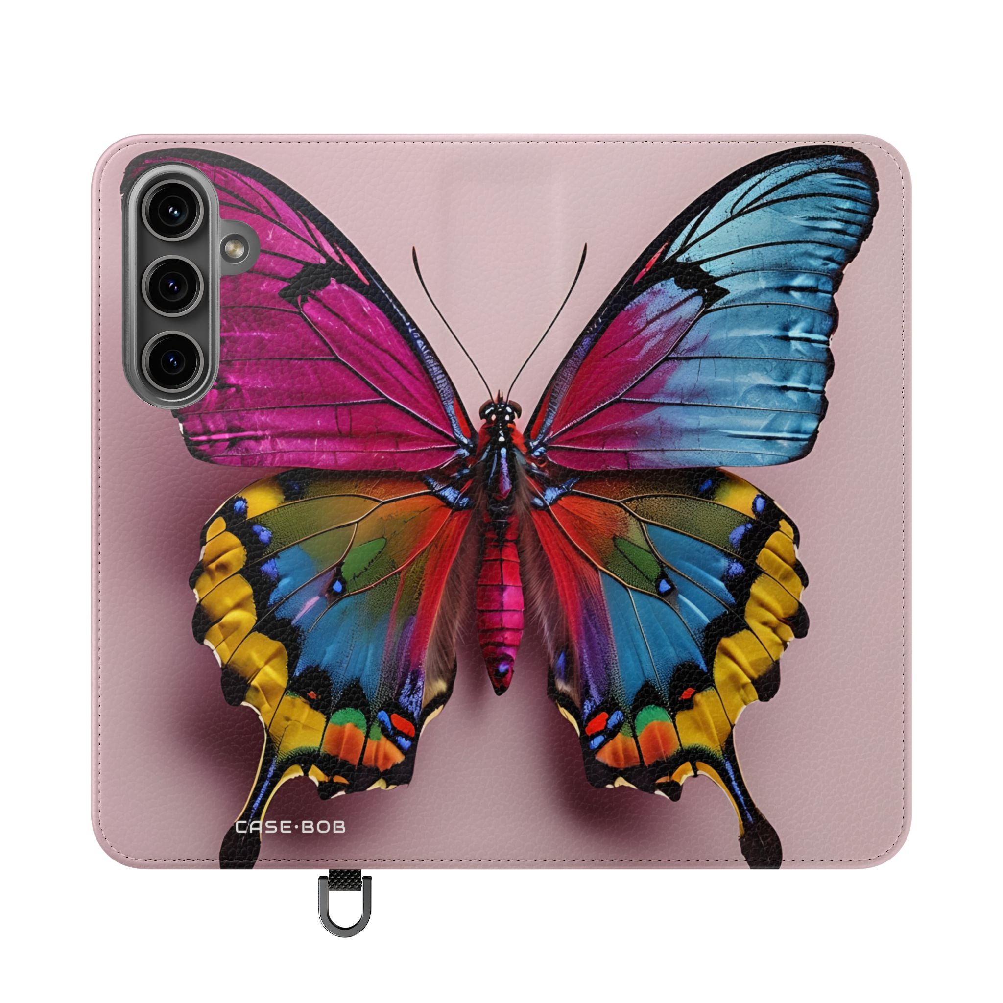 Vibrant Monarch - Samsung S24 Plus Case - Lompakkokotelo
