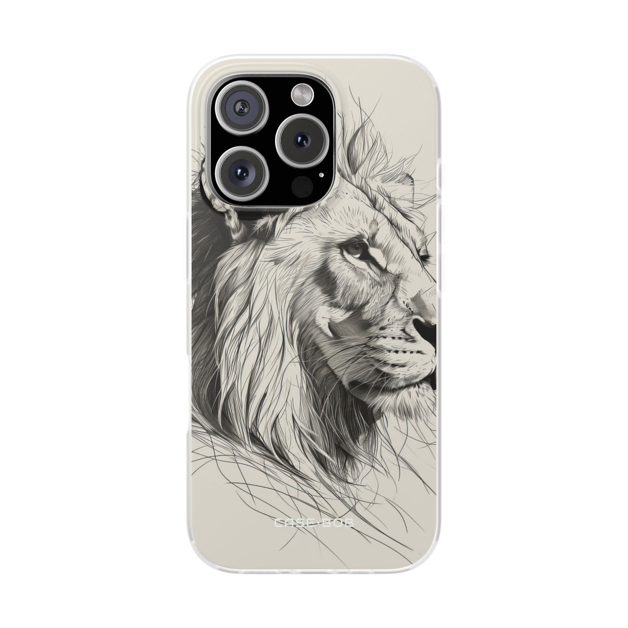 Lion Flow iPhone 16 Pro -pehmeä suojakotelo