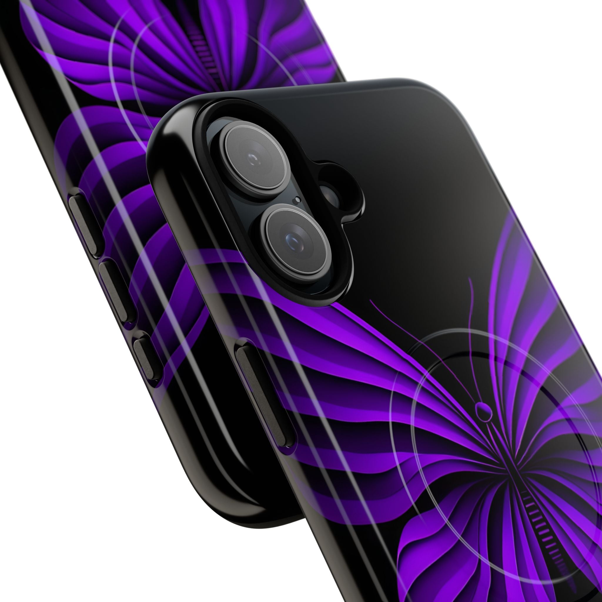 Violet Monarch iPhone 16 Plus Case - Tough+