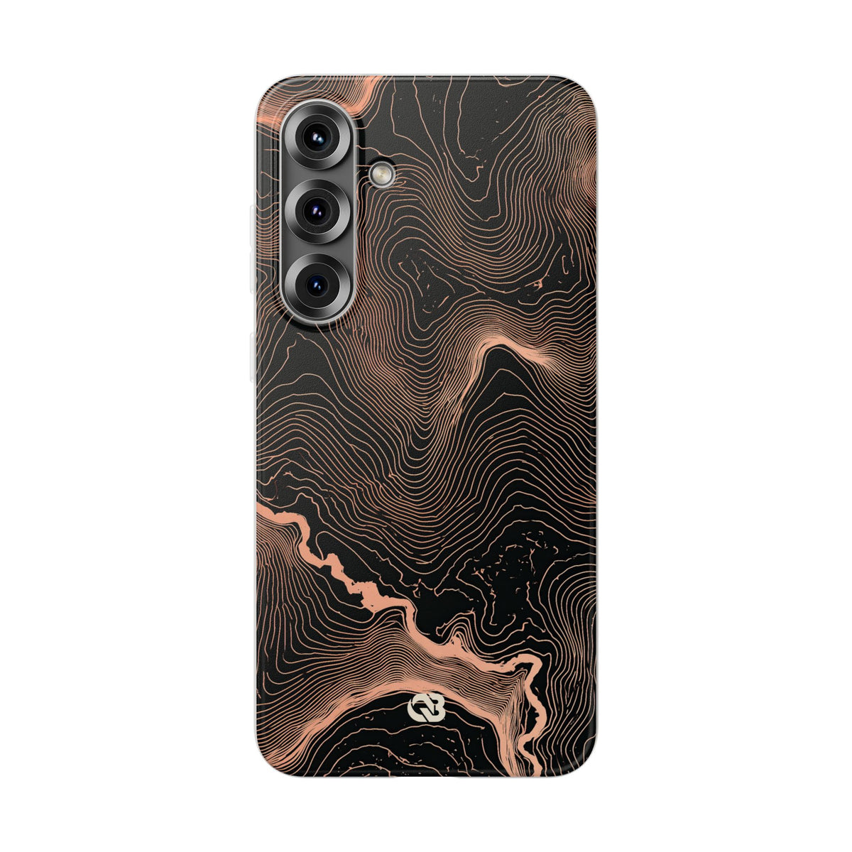 Mesa Elevation Contour · Lite Phone Case for Samsung · Black