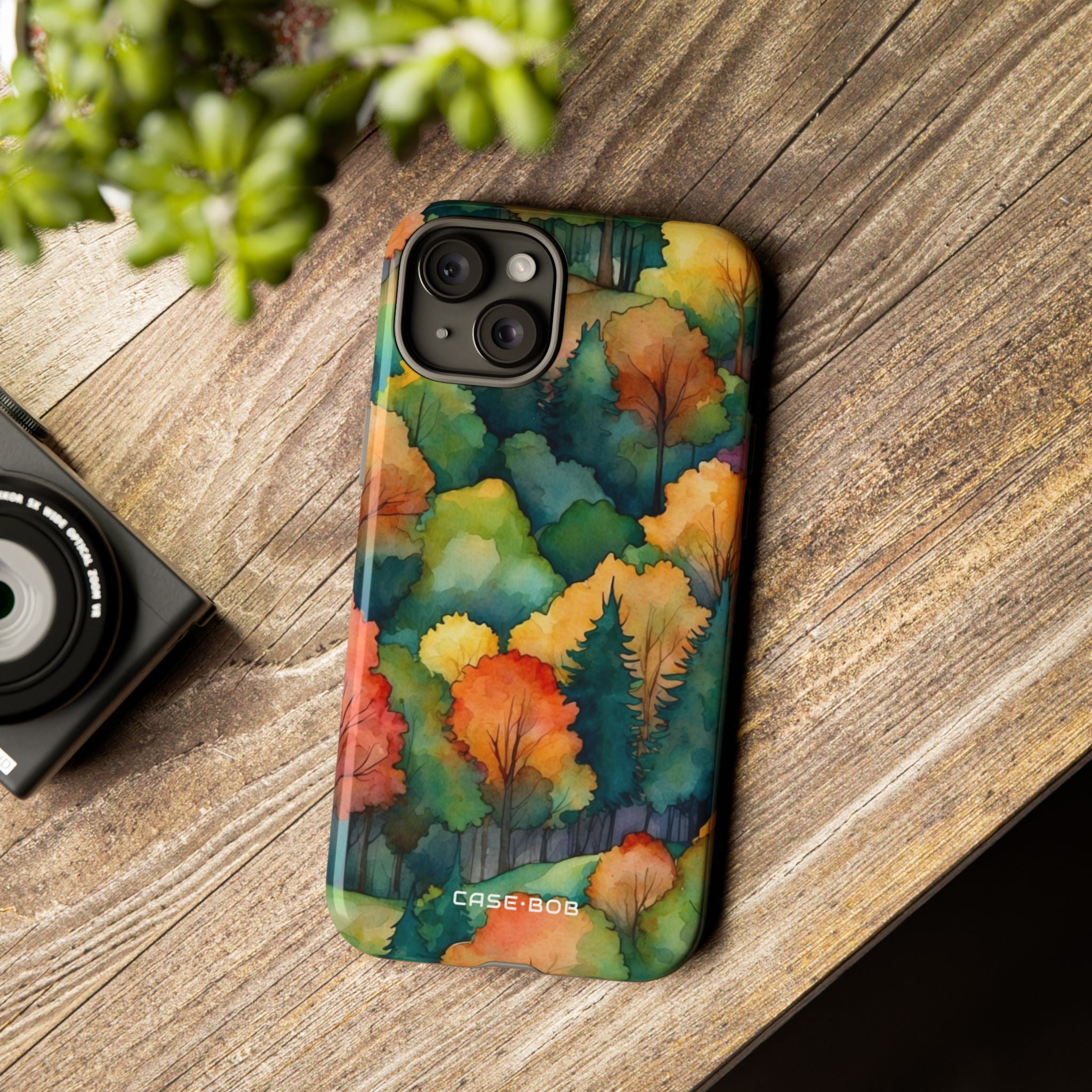 Verdant Canopy iPhone 15 Plus hoesje - Tough