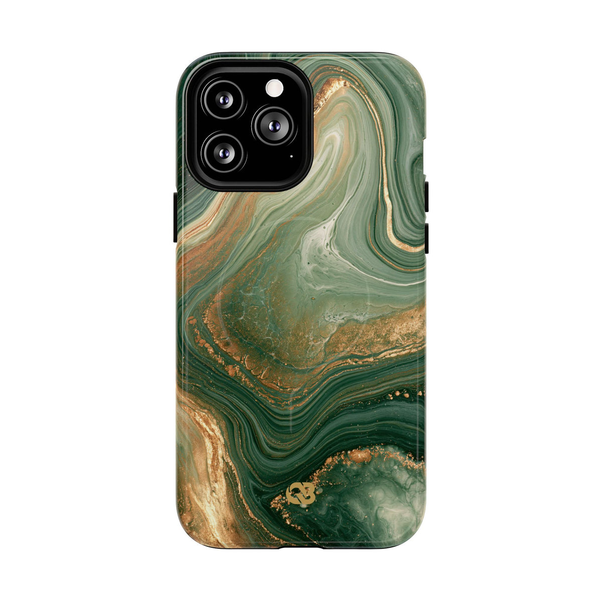 Jade Suminagashi · Tough 2.0 Magnetic Phone Case for iPhone · Green