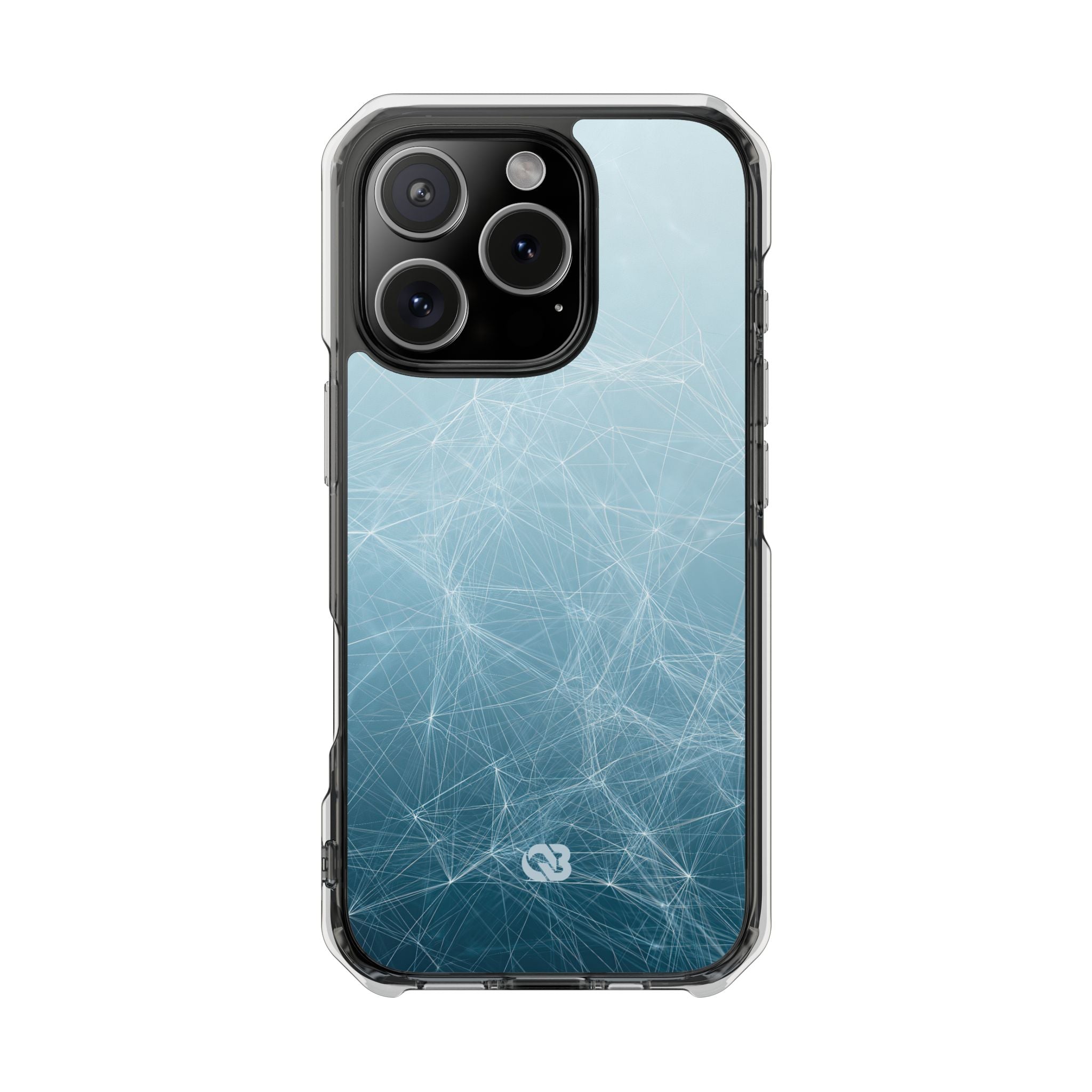 Teal Impact MagSafe Phone Case for iPhone - Arctic Digital Nexus