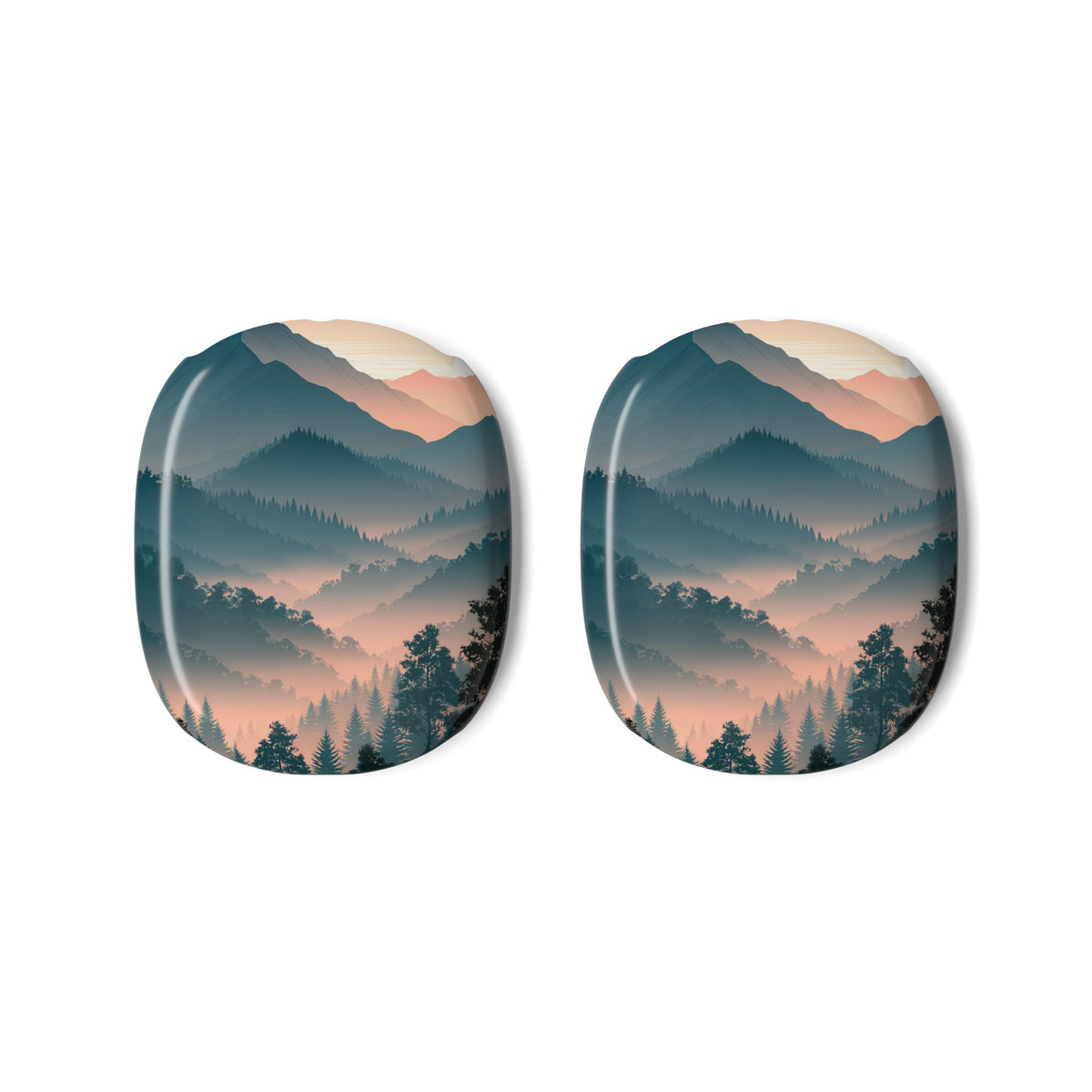 Misty Pine Summit · Hard Case for AirPods Max · Green