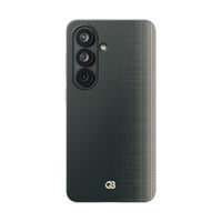 Grey Lite Phone Case for Samsung - Charcoal Tech Grid
