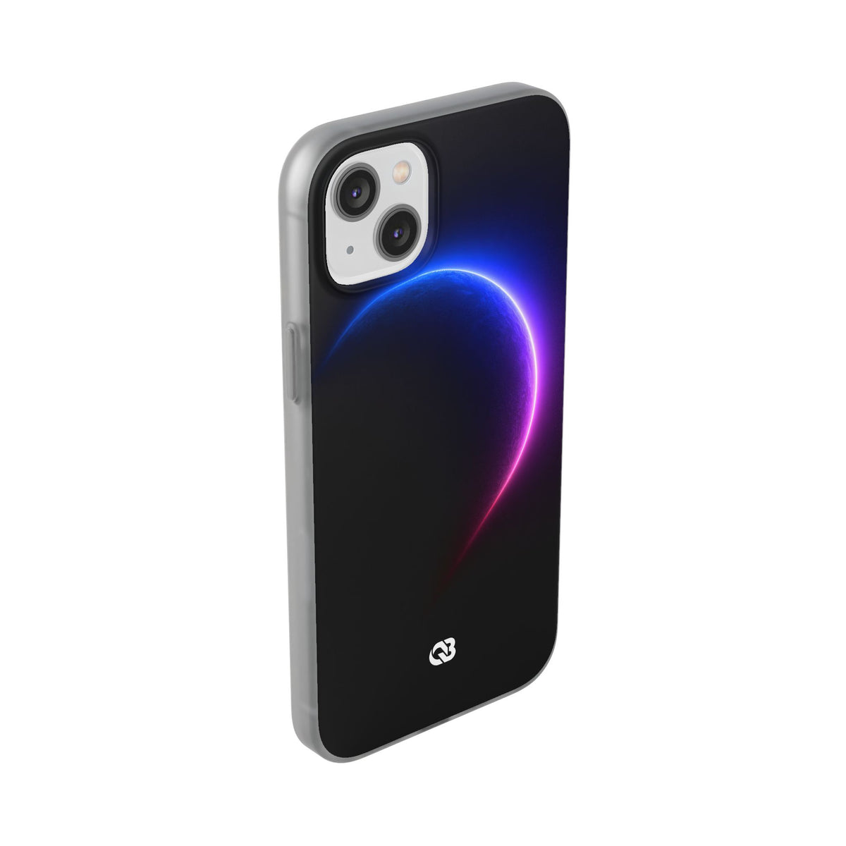Luminous Eclipse · Lite Phone Case for iPhone · Black