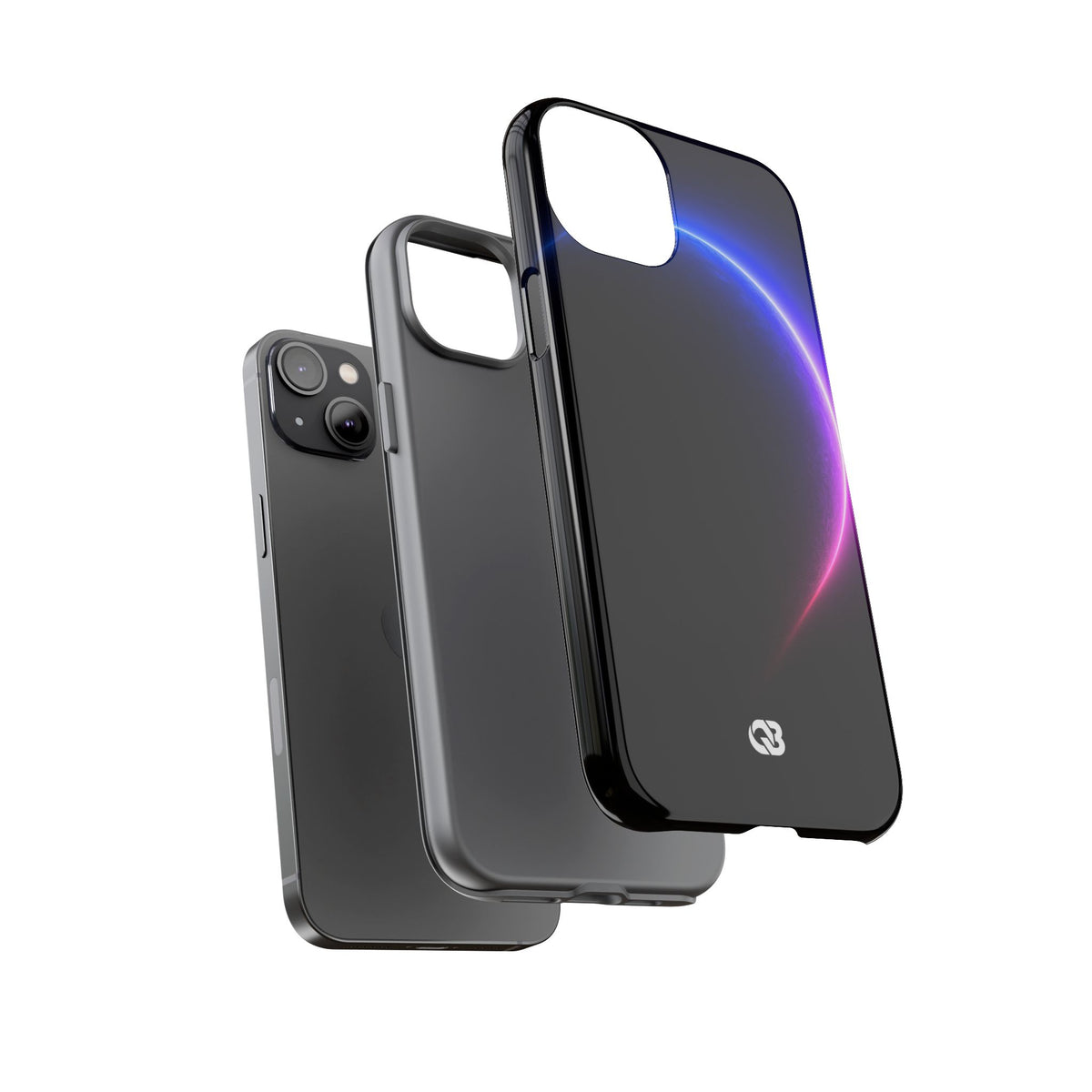 Luminous Eclipse · Tough Phone Case for iPhone · Black