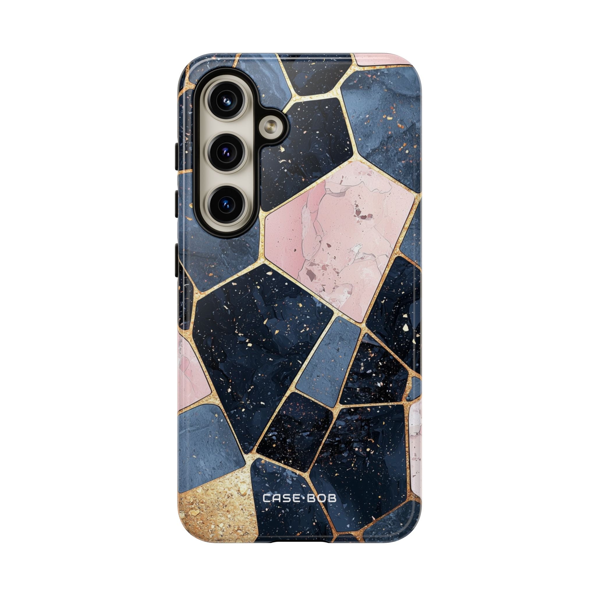 Golden Mosaic Samsung S24 Skal - Tough