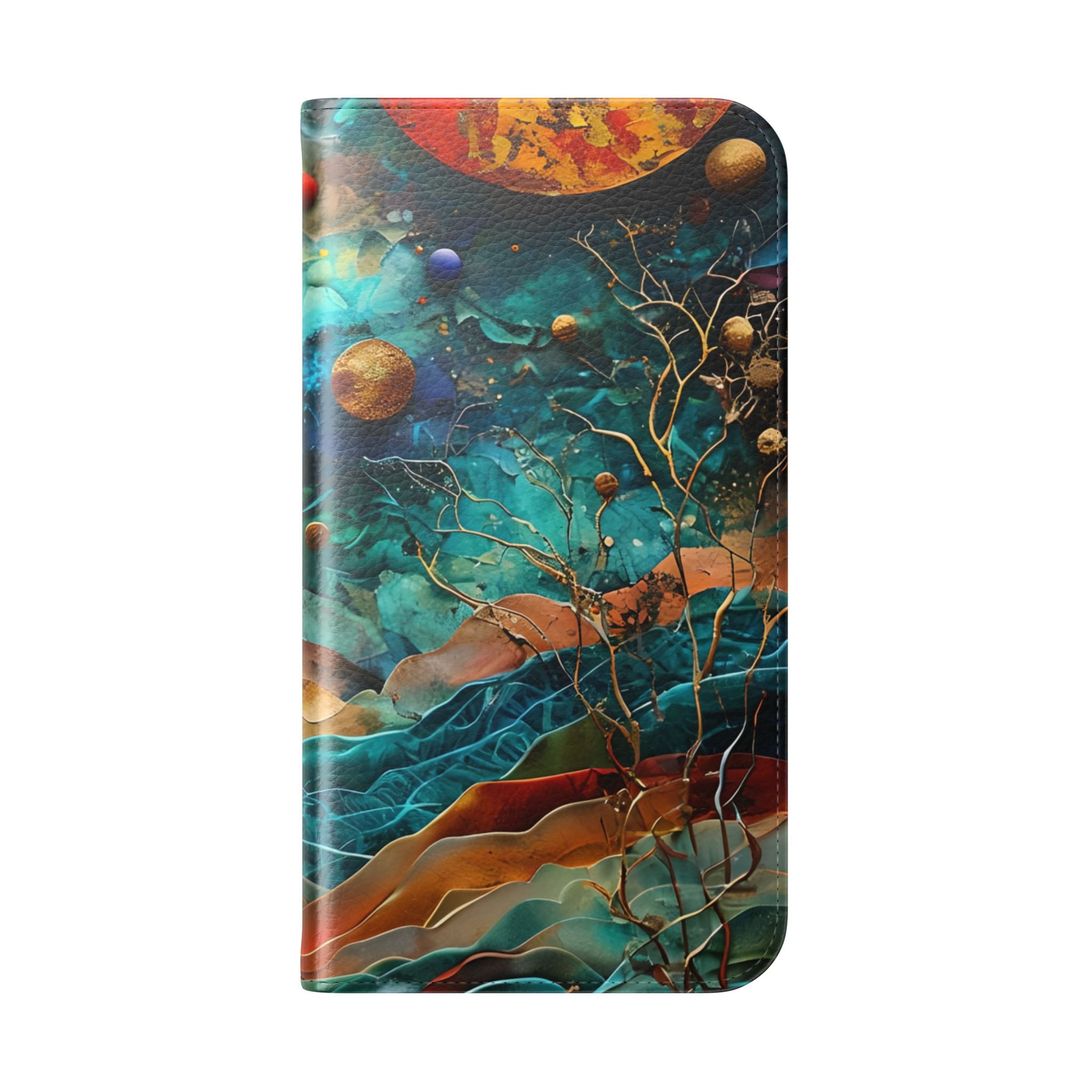 Solar Orbit Orange - iPhone 15 Pro Cover - Pung