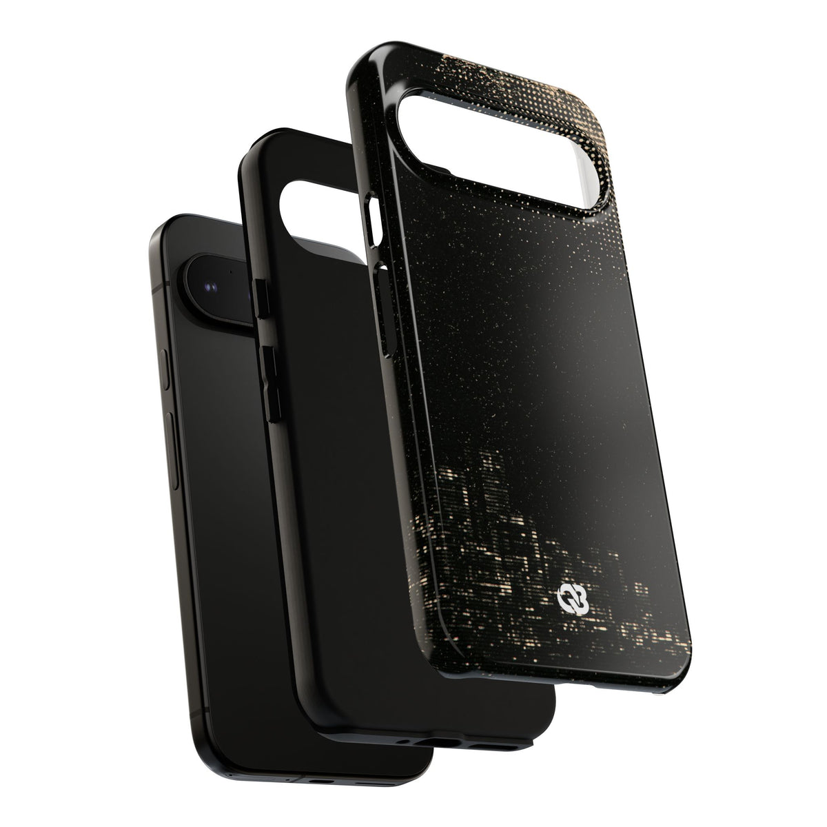 Lunar Metropolis Nocturne · Tough Phone Case for Pixel · Black