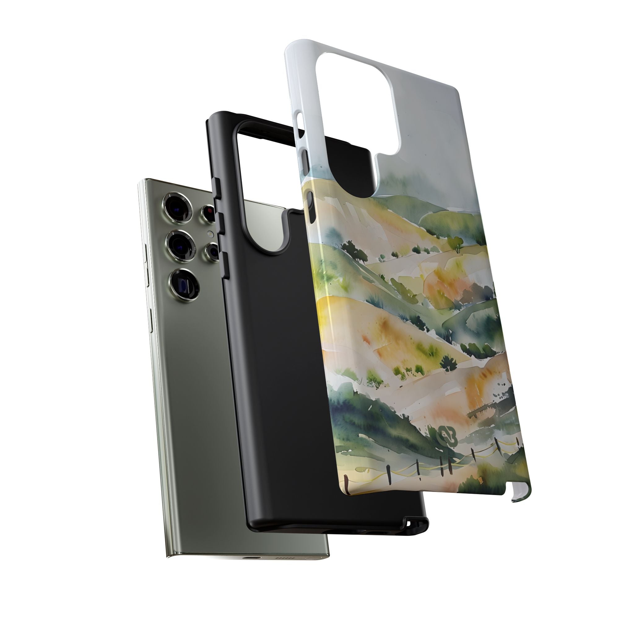 Verdant Mist Valleys · Tough Phone Case for Samsung
