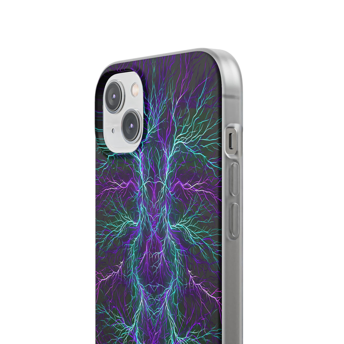 Electric Plasma Arbor · Lite Phone Case for iPhone · Purple