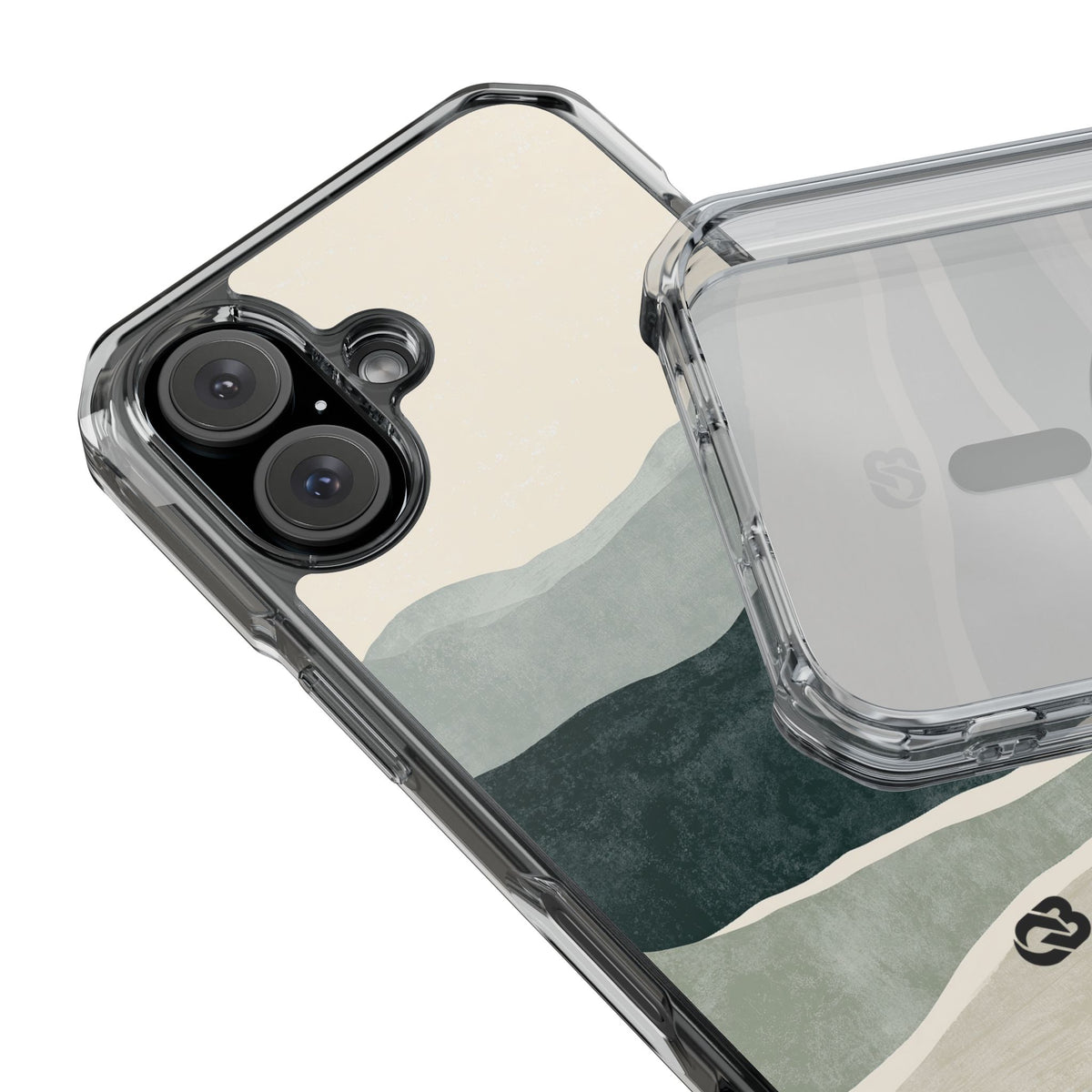 Green Impact MagSafe Phone Case for iPhone - Misty Sage Valley