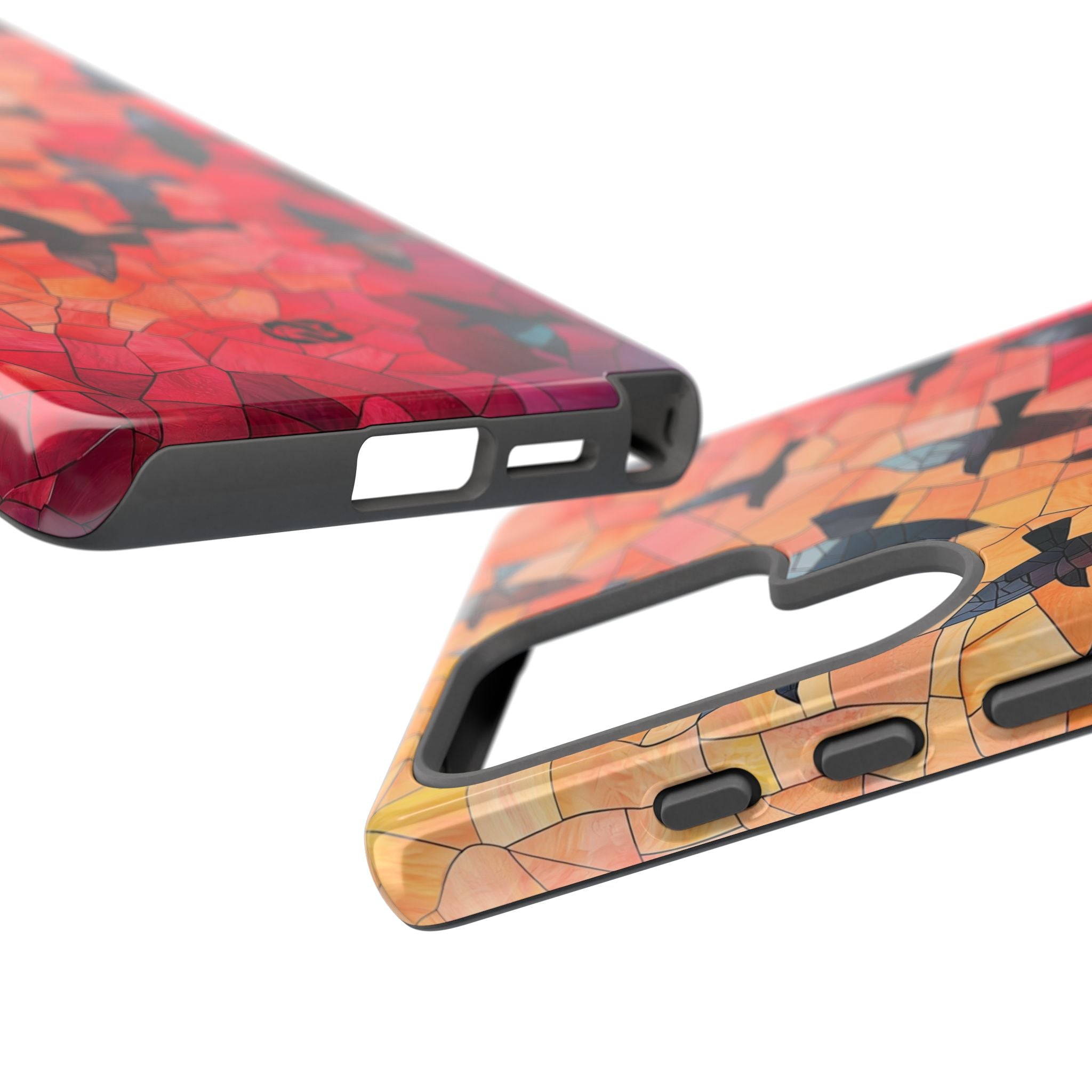 Ember Mosaic Wings · Tough Phone Case for Samsung