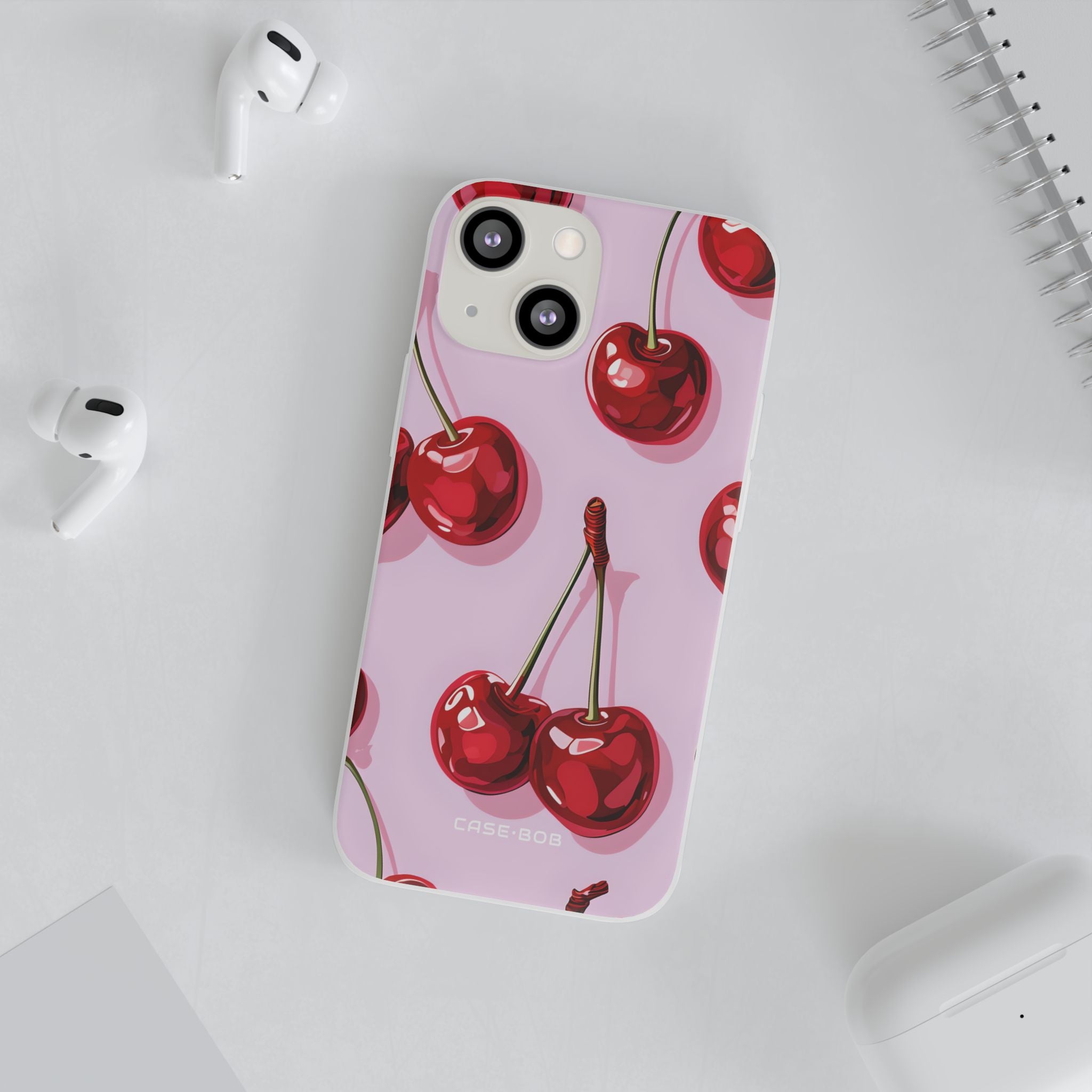 Glossy Cherry Burst iPhone 13 mini Case - Soft - CASE•BOB
