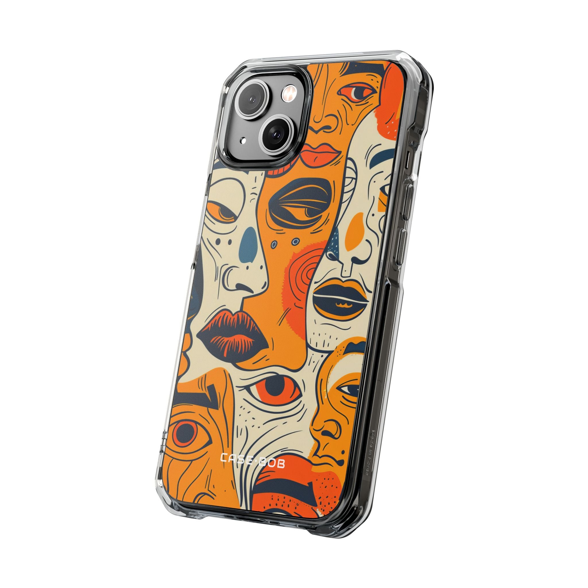Tangled Faces Sunset iPhone 14 Case - Impact