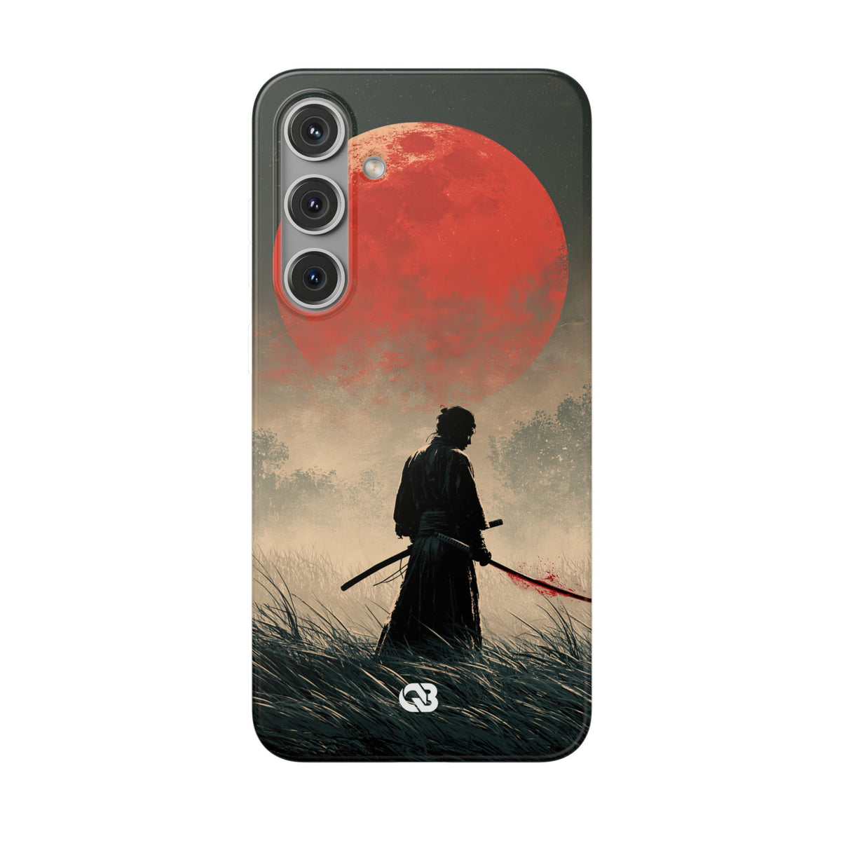 Crimson Moon Ronin · Lite Phone Case for Samsung · Red
