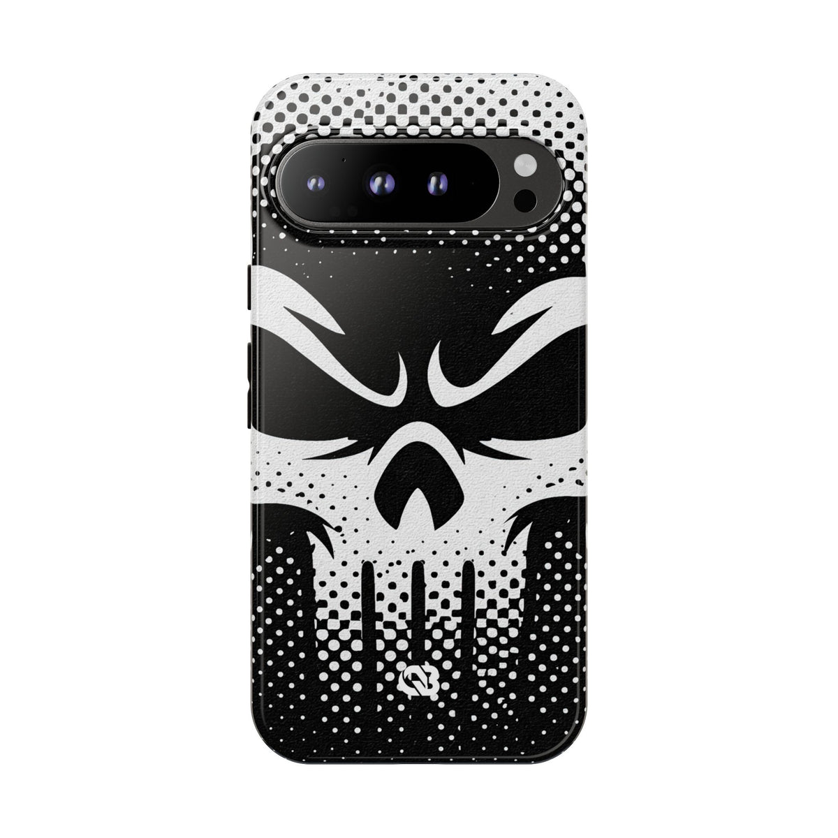 Phantom Halftone · Tough Phone Case for Pixel · Black