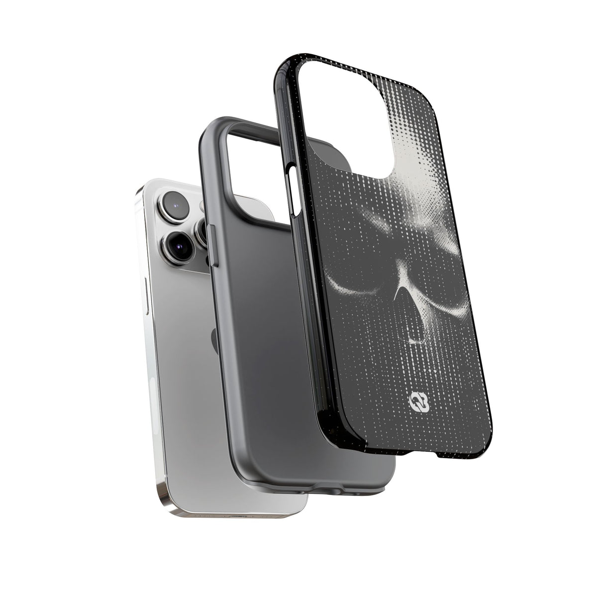 Raster Phantom · Tough Phone Case for iPhone · Black