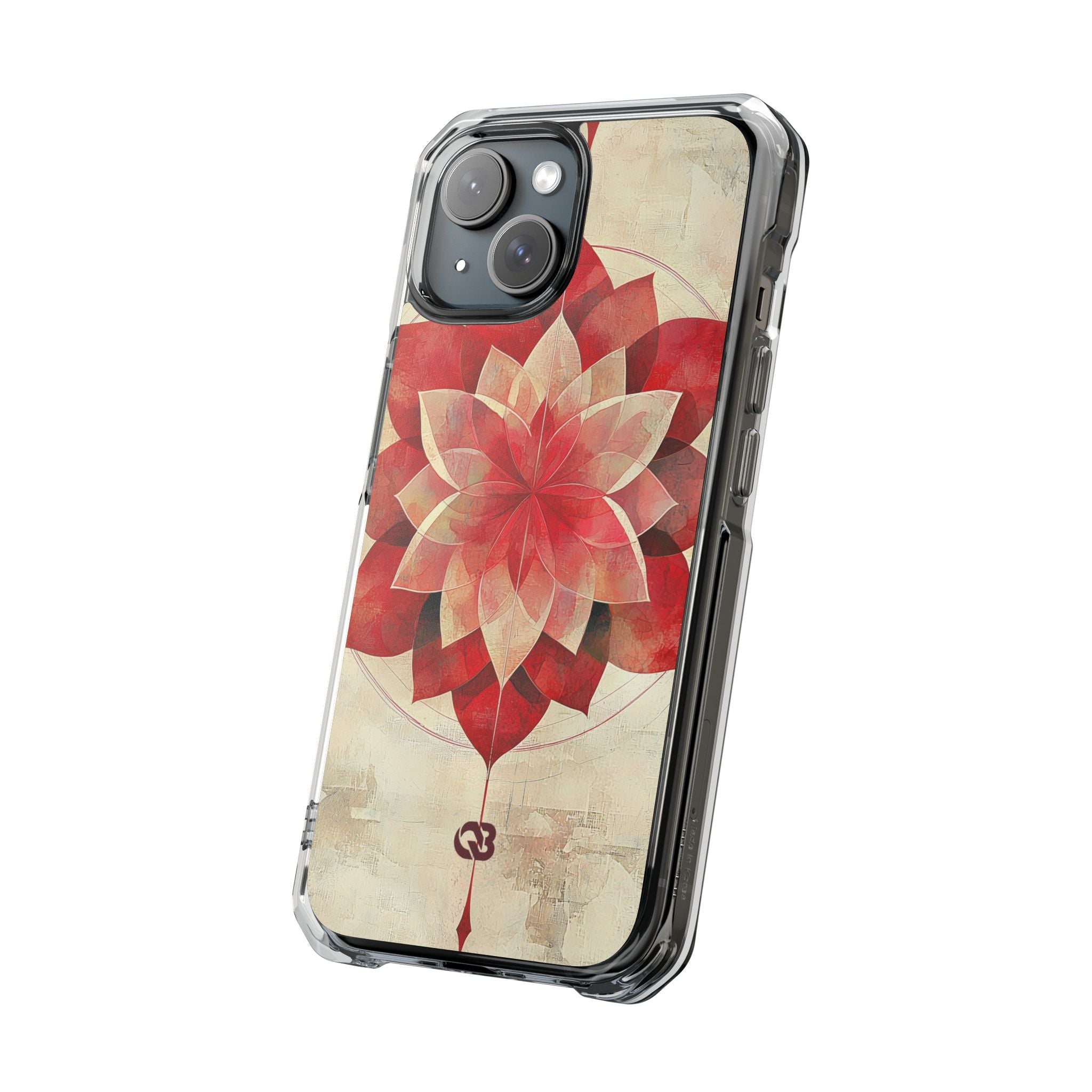 Crimson Petal Peak · Impact Phone Case for iPhone · Magsafe