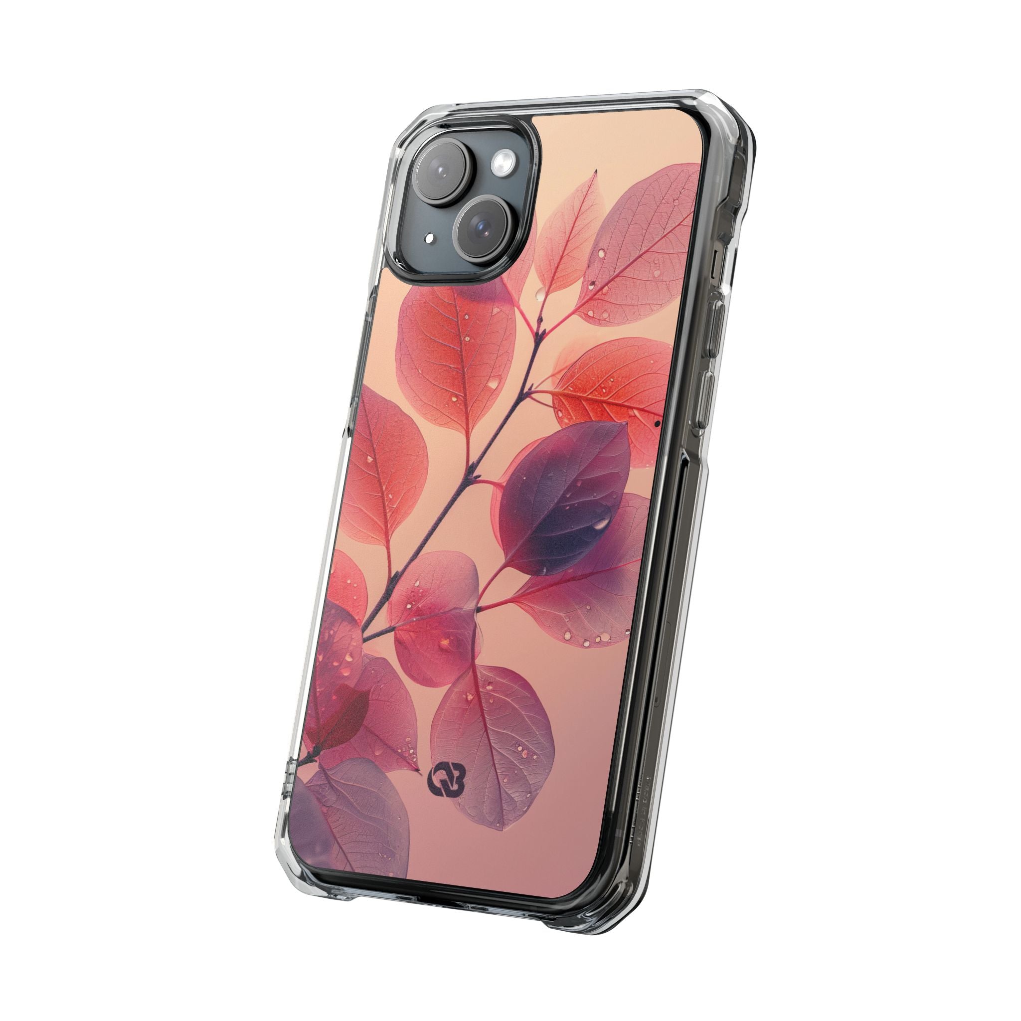 Dewy Magenta Foliage · Impact Phone Case for iPhone · Magsafe