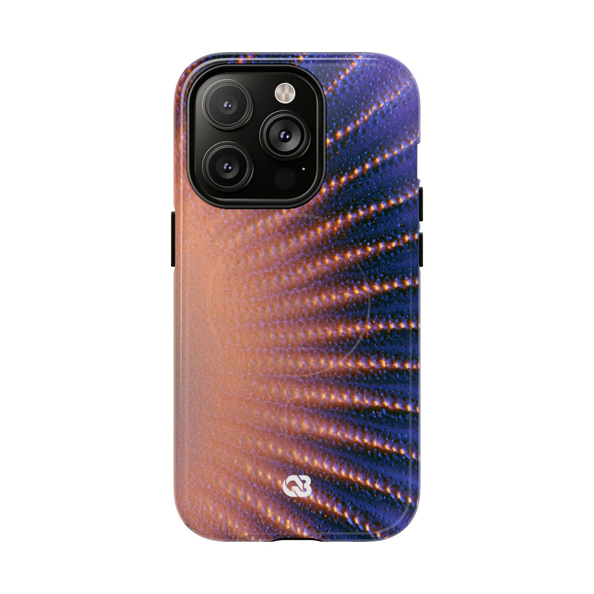 Luminous Aura Burst · Tough 2.0 Magnetic Phone Case for iPhone · Blue