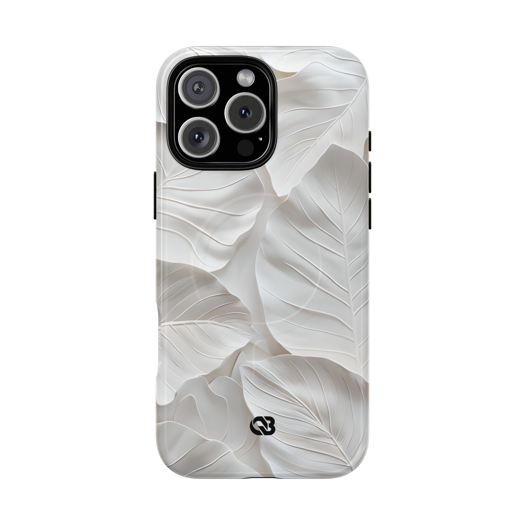 Sculpted Ivory Leaves · Tough+ Θήκη για iPhone · Magsafe